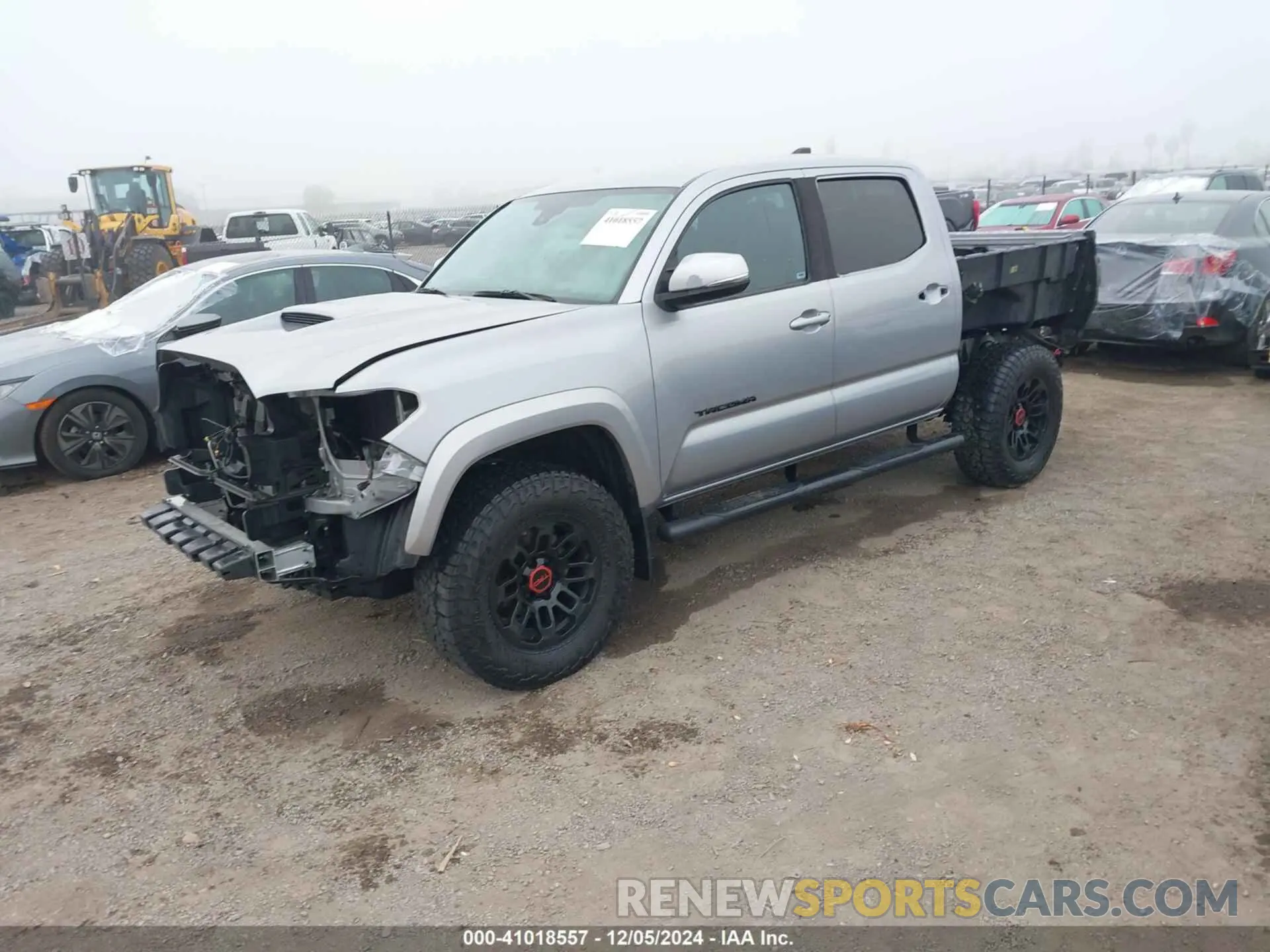 2 Photograph of a damaged car 3TMAZ5CN3LM117202 TOYOTA TACOMA 2020