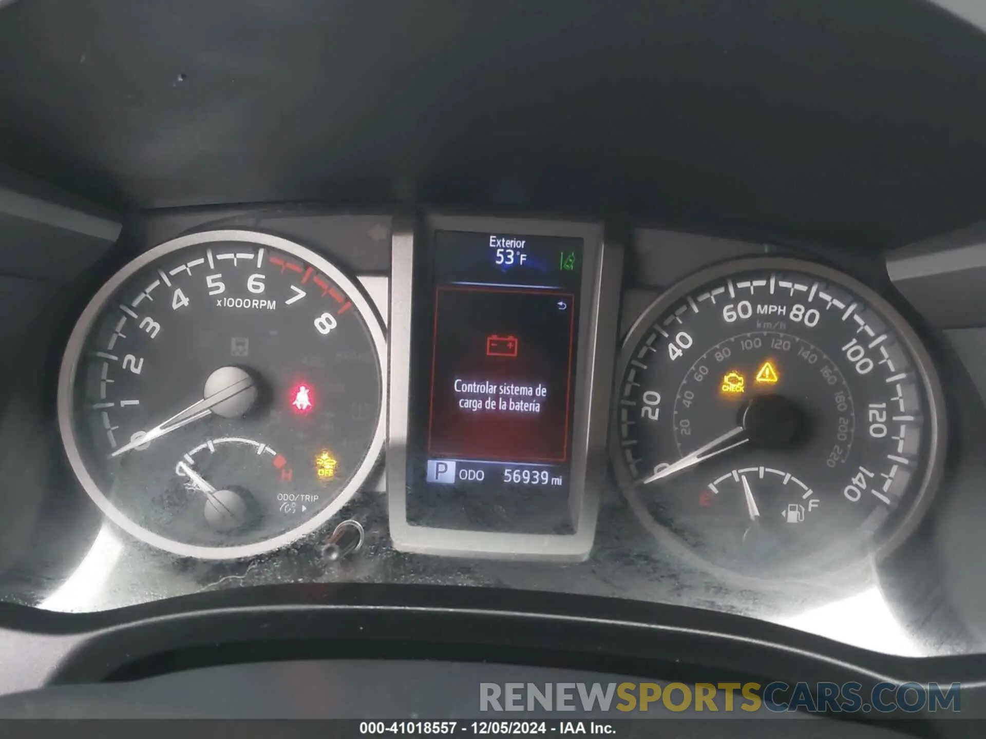 7 Photograph of a damaged car 3TMAZ5CN3LM117202 TOYOTA TACOMA 2020