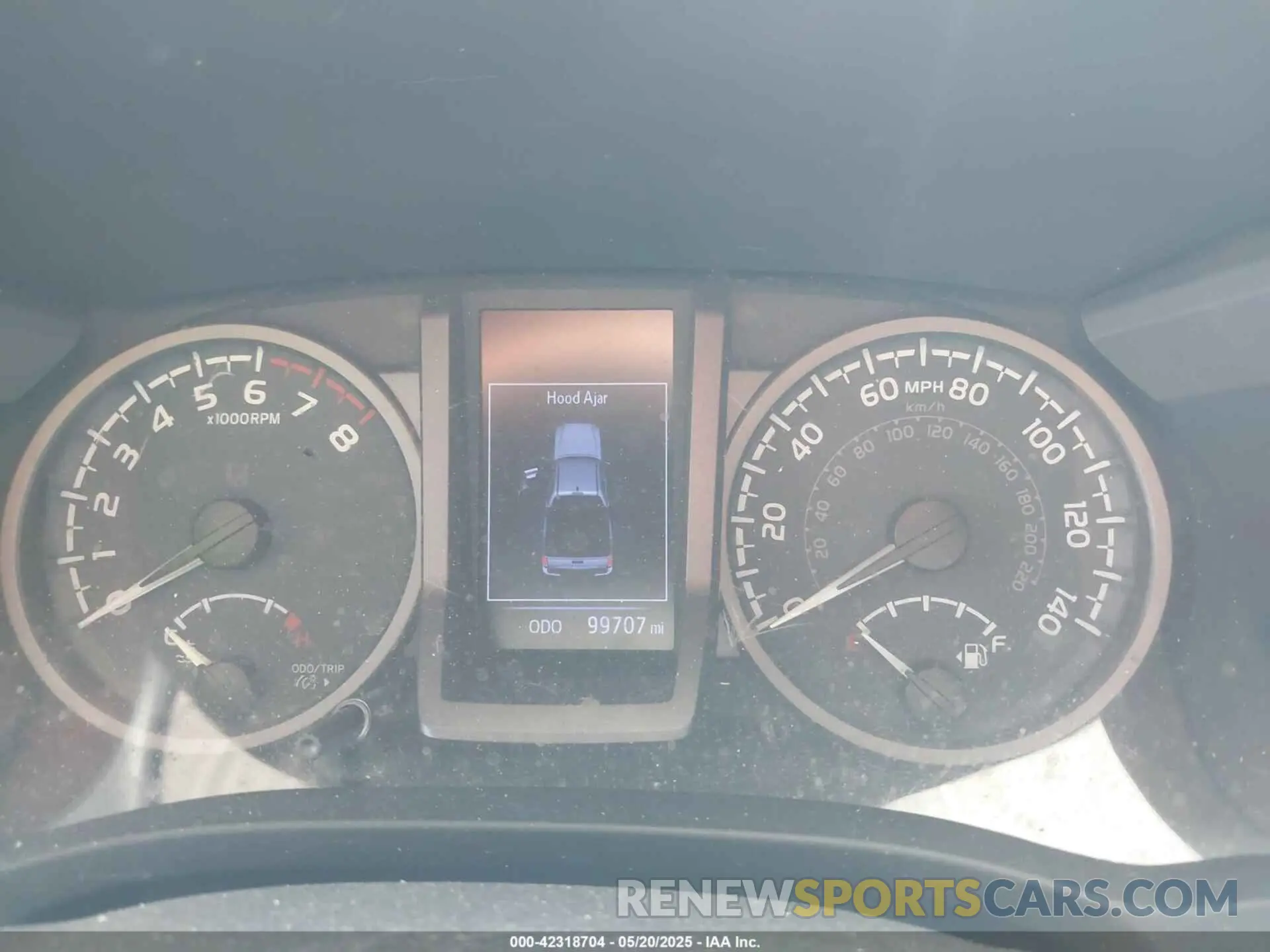 7 Photograph of a damaged car 3TMAZ5CN3LM125798 TOYOTA TACOMA 2020