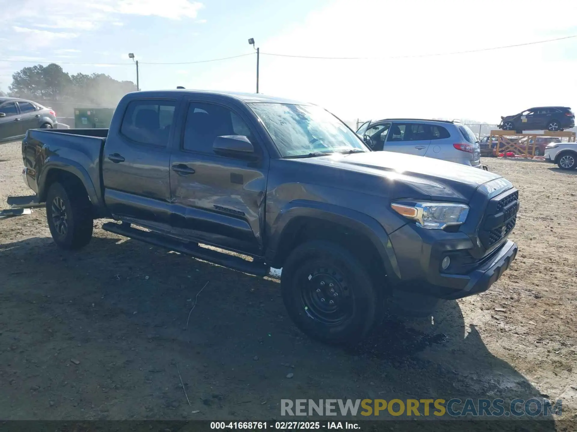 1 Photograph of a damaged car 3TMAZ5CN4LM127849 TOYOTA TACOMA 2020