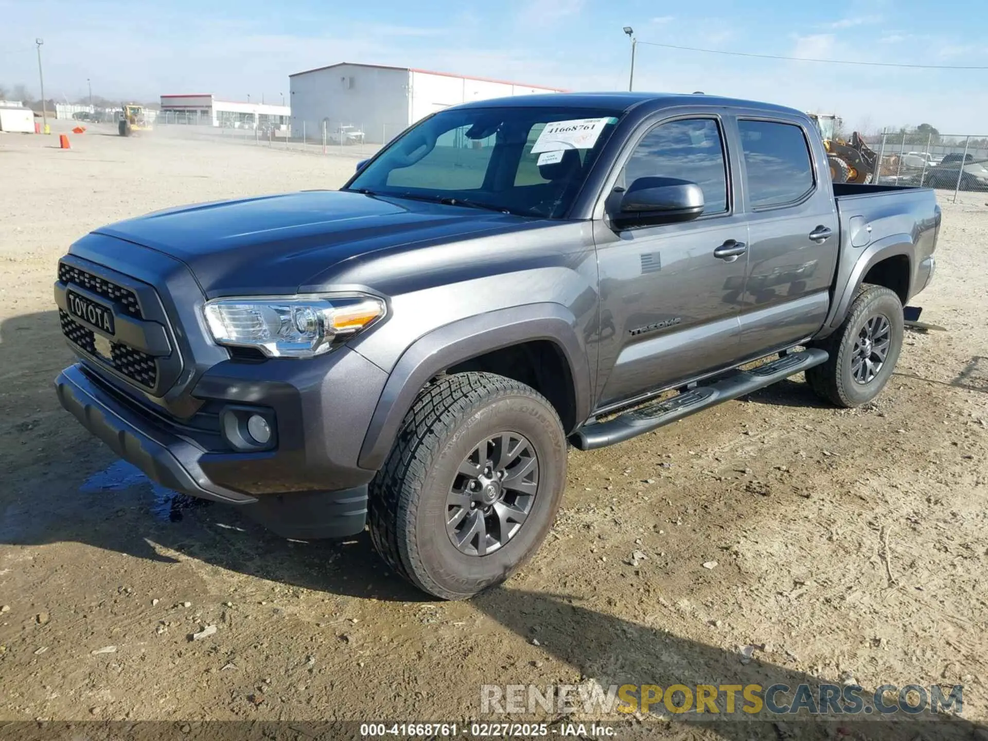 2 Photograph of a damaged car 3TMAZ5CN4LM127849 TOYOTA TACOMA 2020