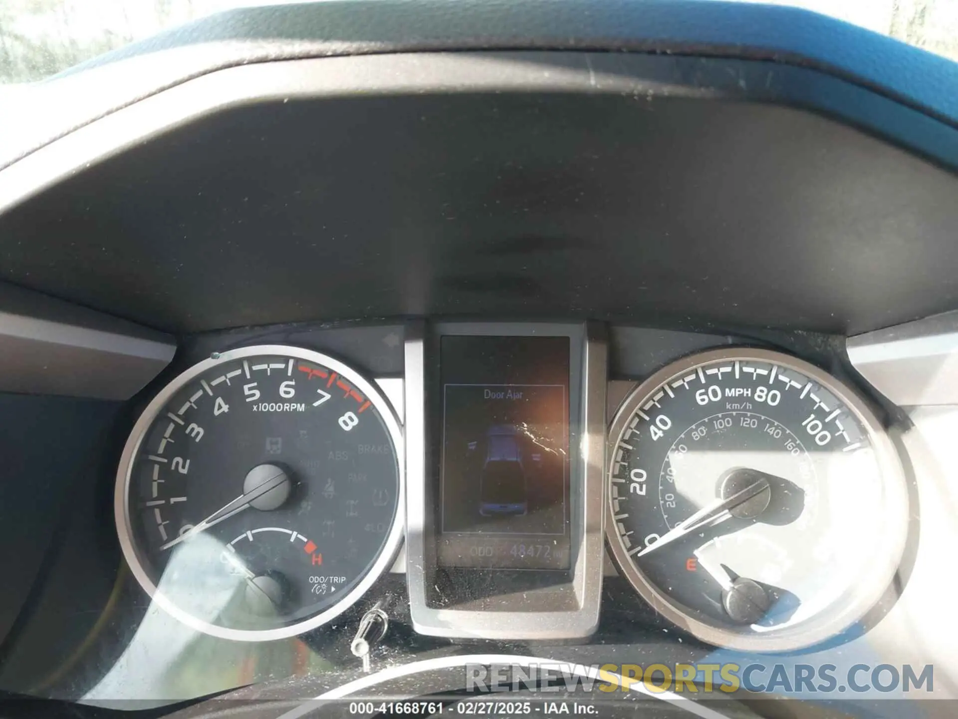 7 Photograph of a damaged car 3TMAZ5CN4LM127849 TOYOTA TACOMA 2020
