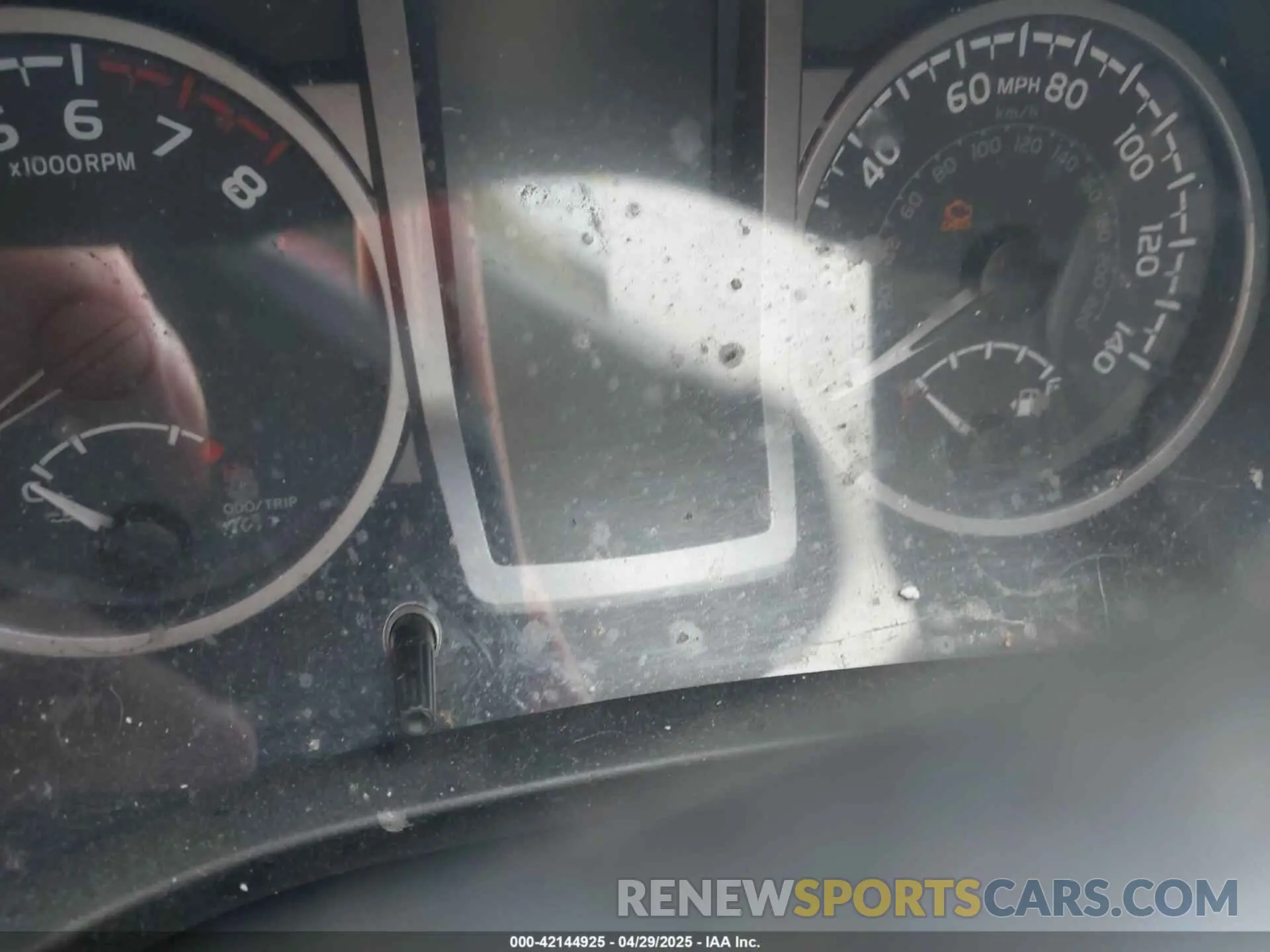 7 Photograph of a damaged car 3TMAZ5CN5LM123521 TOYOTA TACOMA 2020
