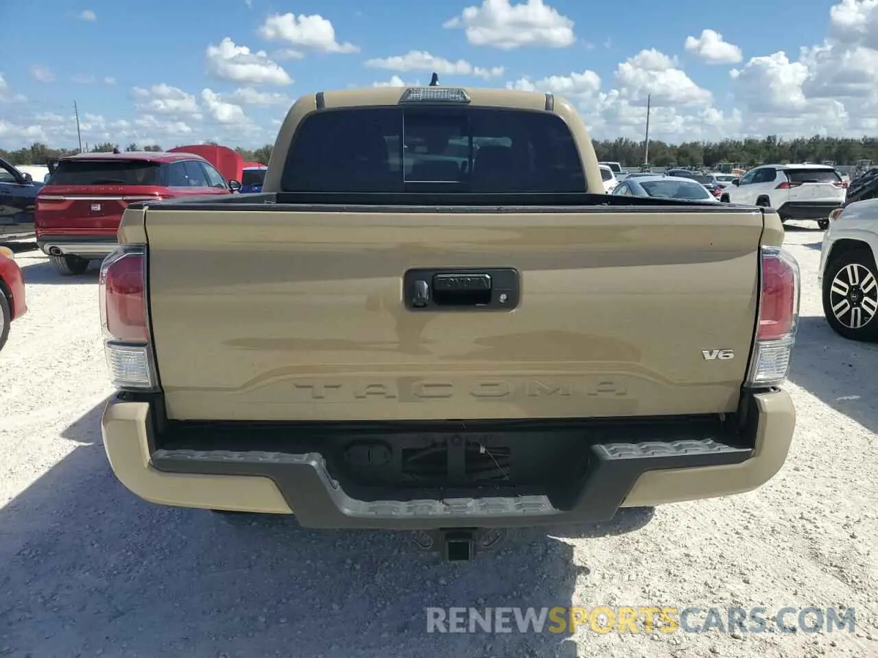 6 Photograph of a damaged car 3TMAZ5CN5LM124958 TOYOTA TACOMA 2020