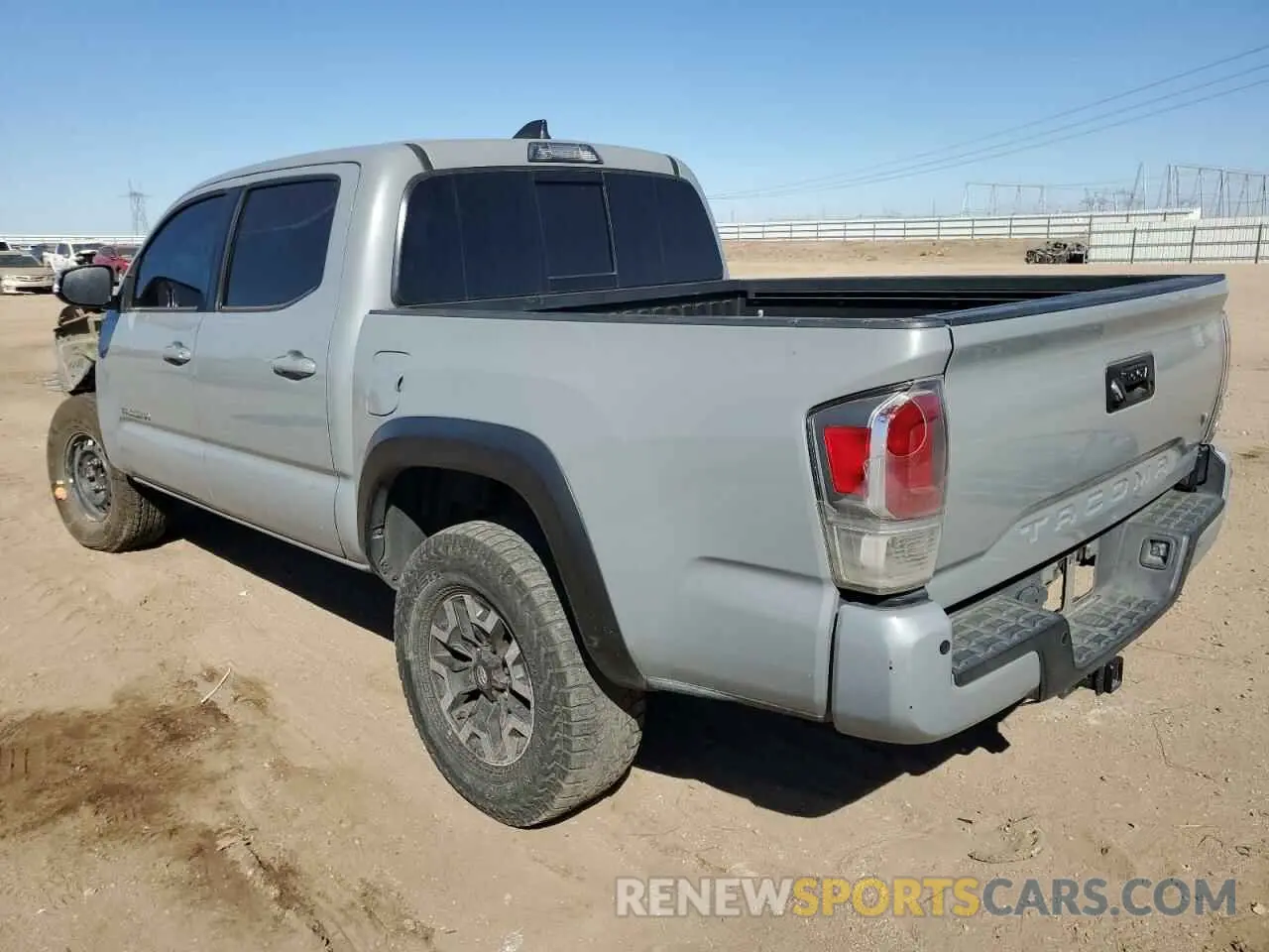 2 Photograph of a damaged car 3TMAZ5CN6LM117100 TOYOTA TACOMA 2020