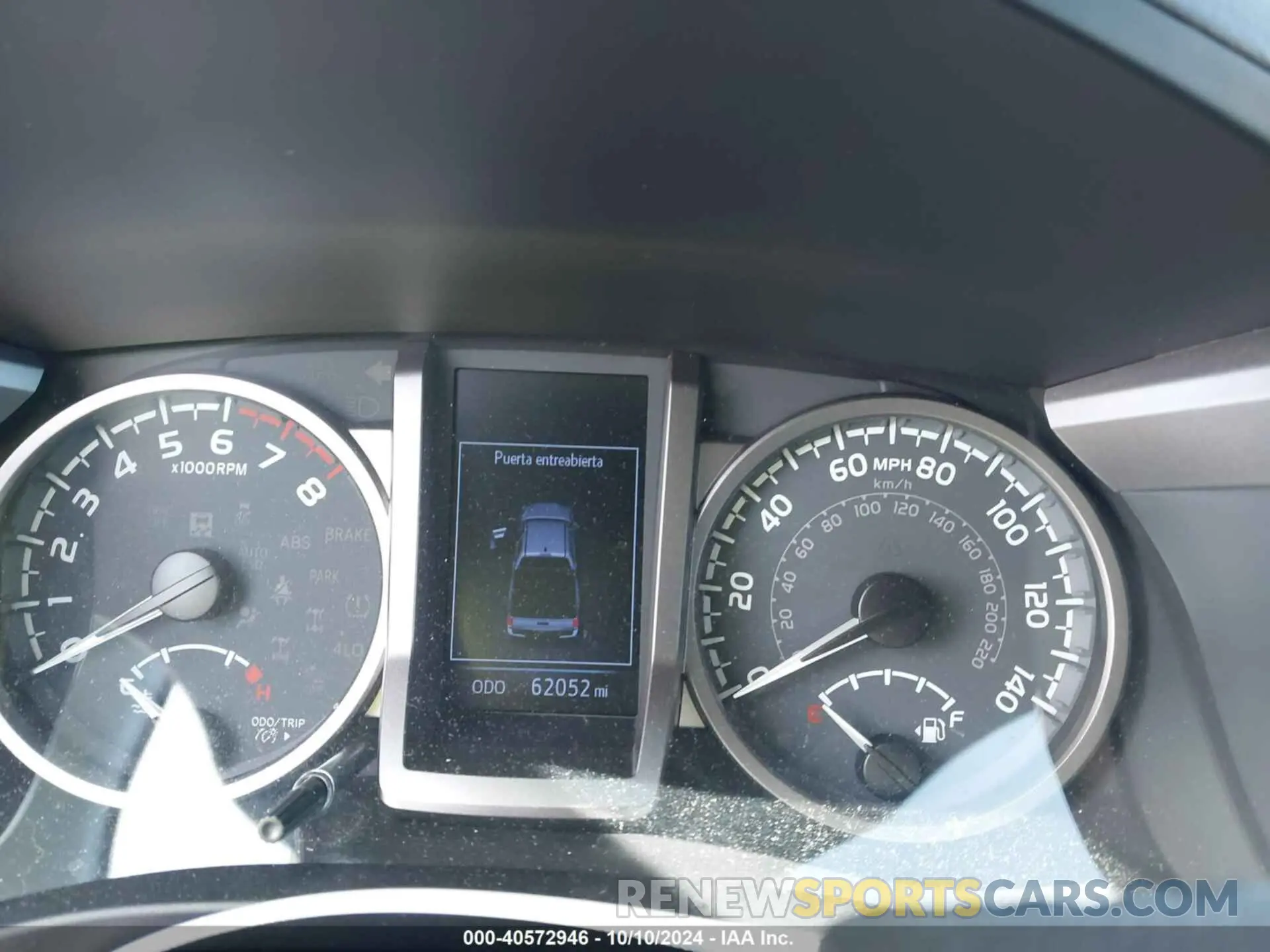 7 Photograph of a damaged car 3TMAZ5CN8LM133511 TOYOTA TACOMA 2020