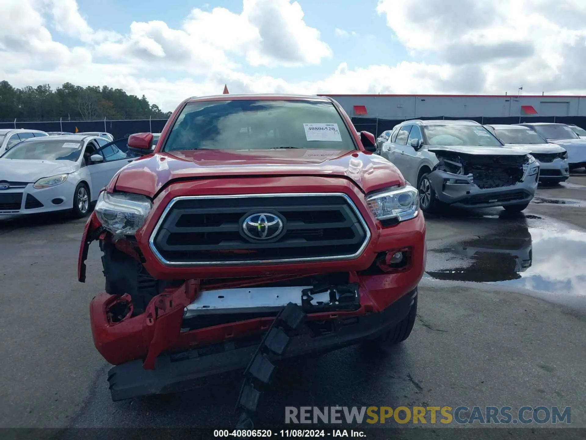 13 Photograph of a damaged car 3TMAZ5CN9LM115714 TOYOTA TACOMA 2020