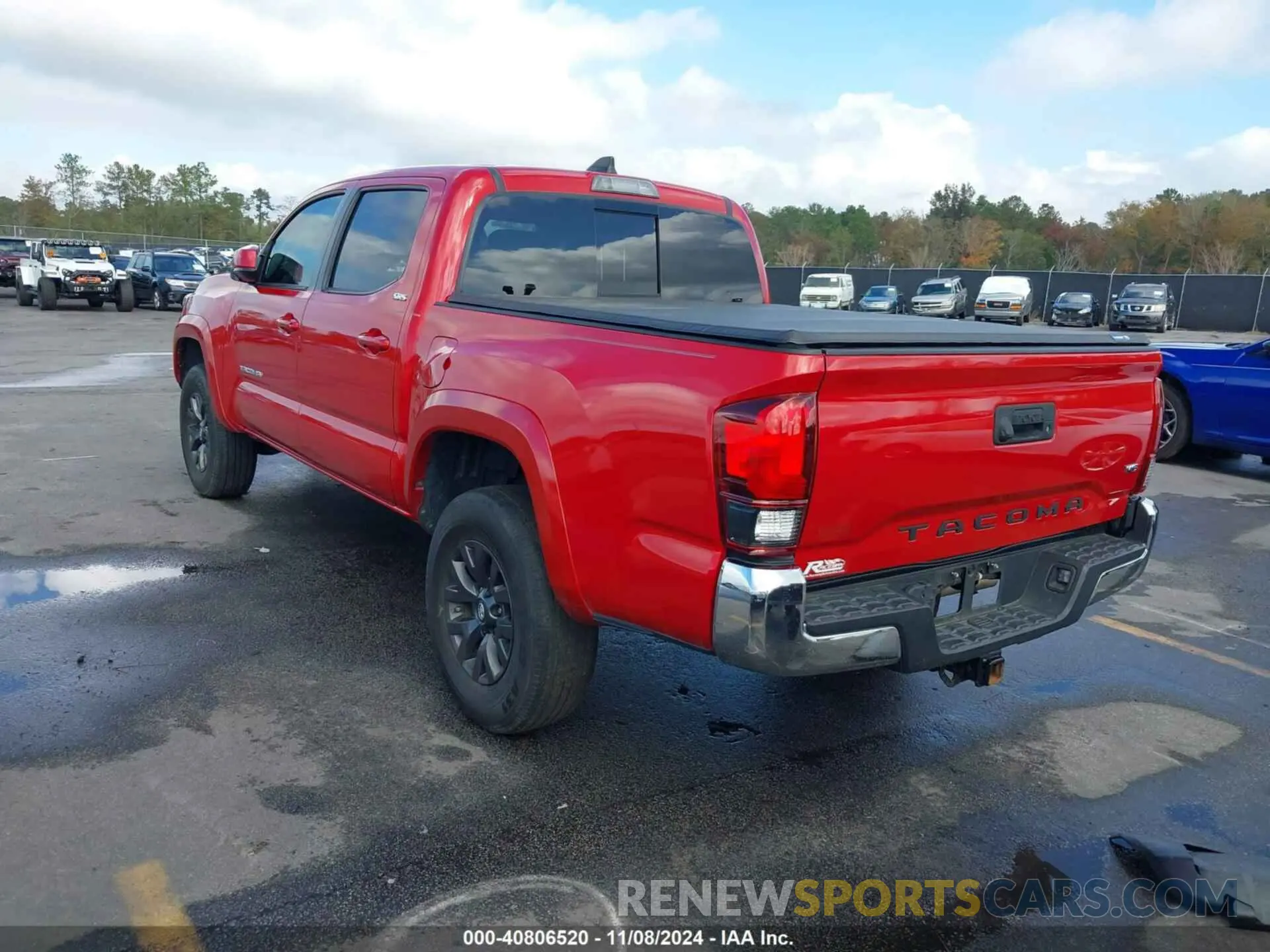 3 Photograph of a damaged car 3TMAZ5CN9LM115714 TOYOTA TACOMA 2020