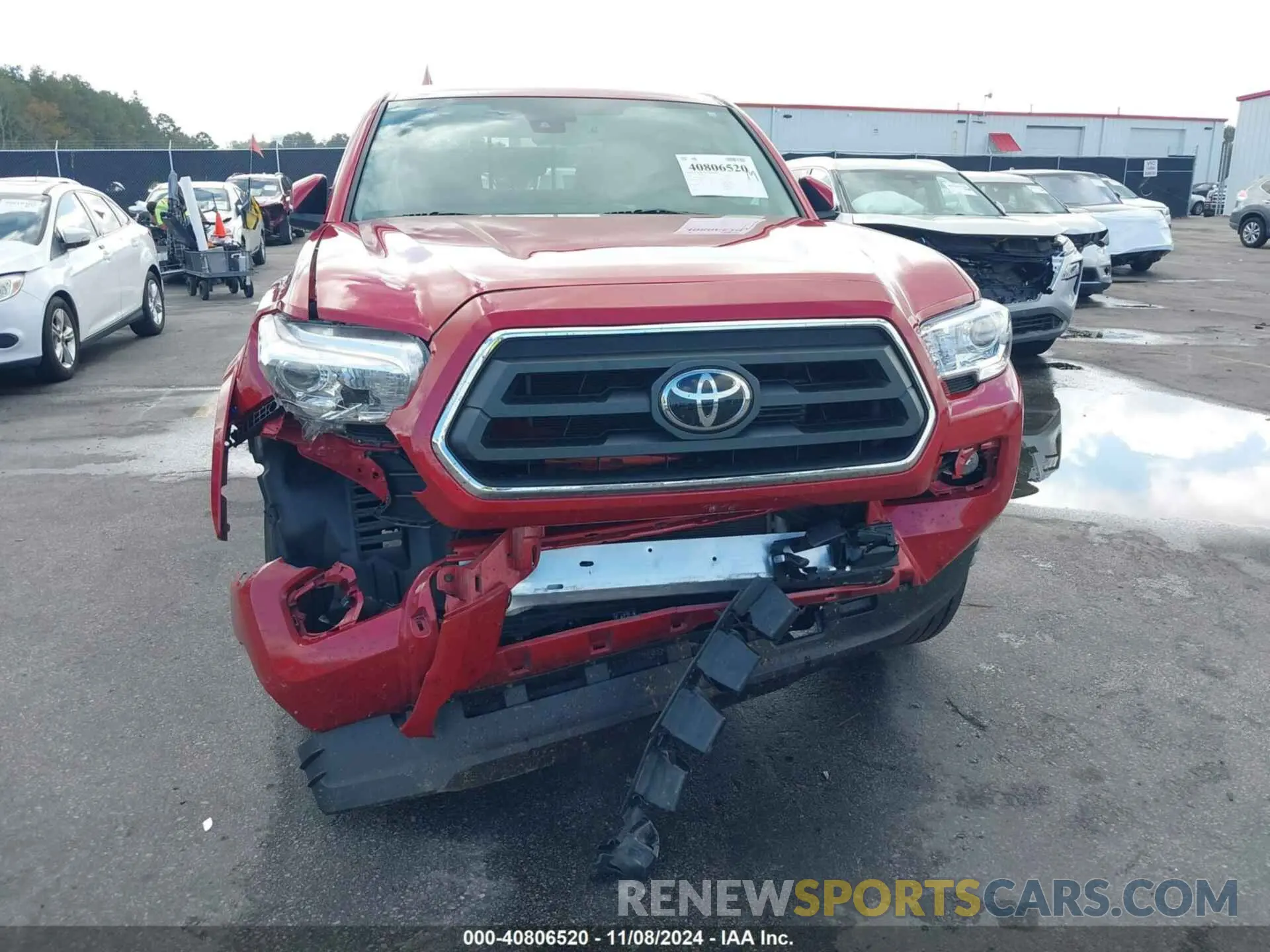 6 Photograph of a damaged car 3TMAZ5CN9LM115714 TOYOTA TACOMA 2020