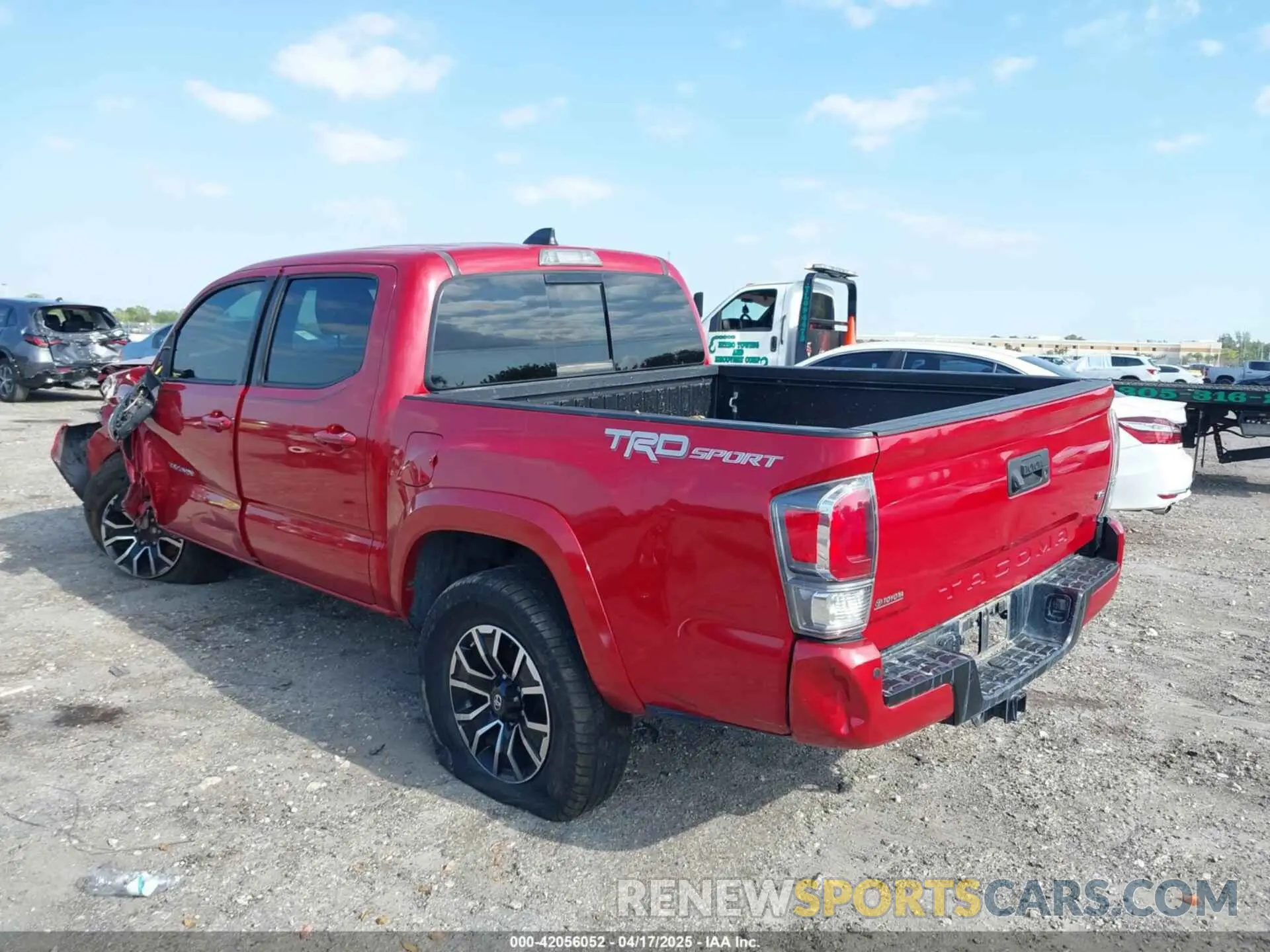3 Photograph of a damaged car 3TMAZ5CN9LM120752 TOYOTA TACOMA 2020