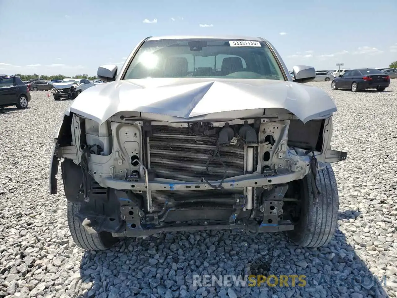 5 Photograph of a damaged car 3TMAZ5CN9LM138572 TOYOTA TACOMA 2020