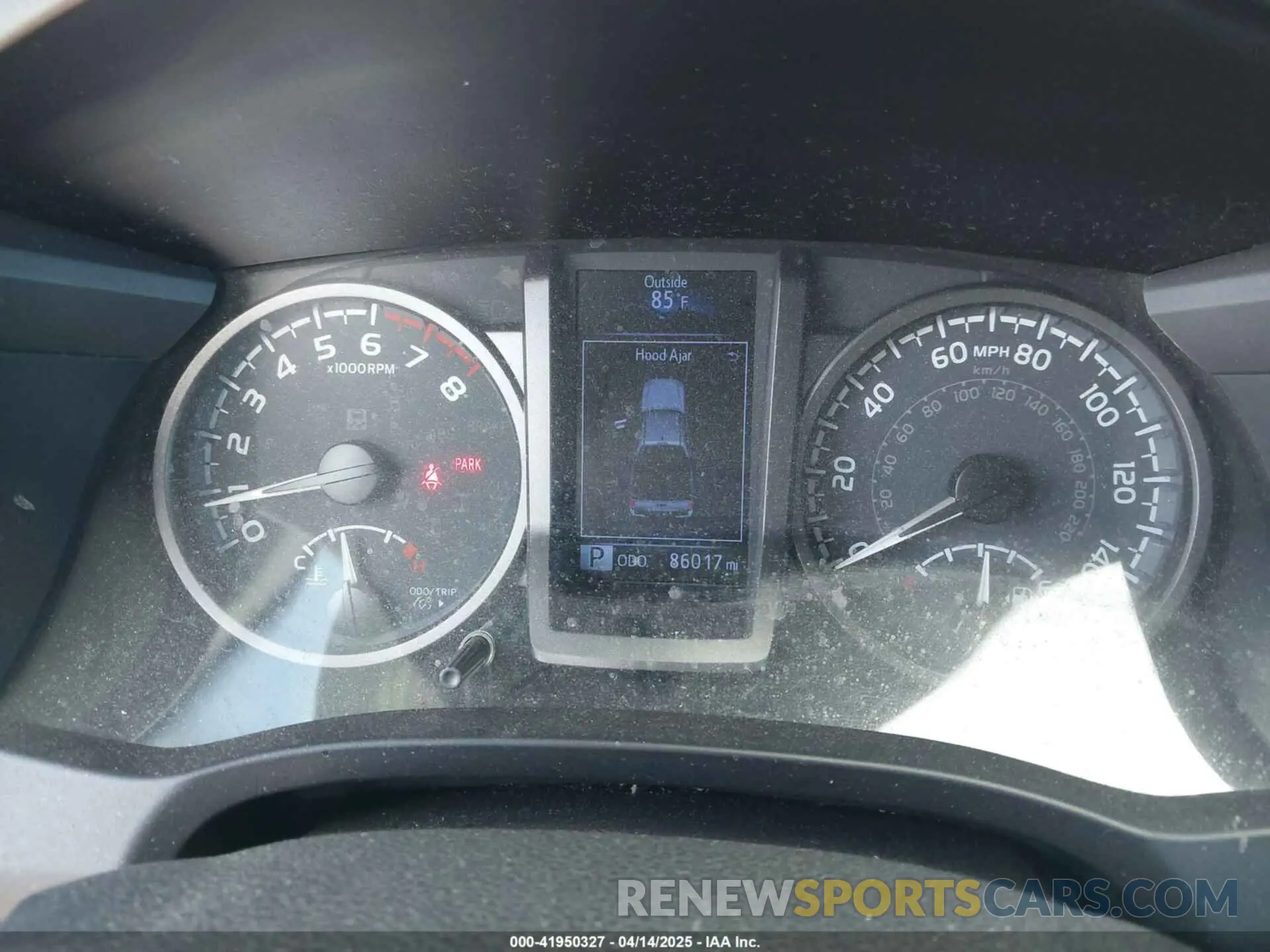 7 Photograph of a damaged car 3TMAZ5CNXLM136958 TOYOTA TACOMA 2020