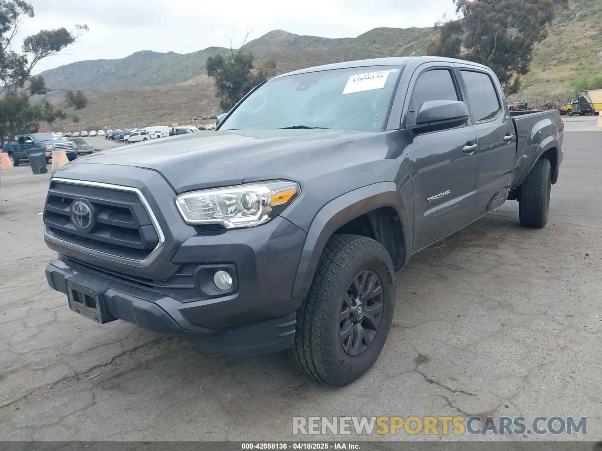 2 Photograph of a damaged car 3TMBZ5DN3LM027311 TOYOTA TACOMA 2020