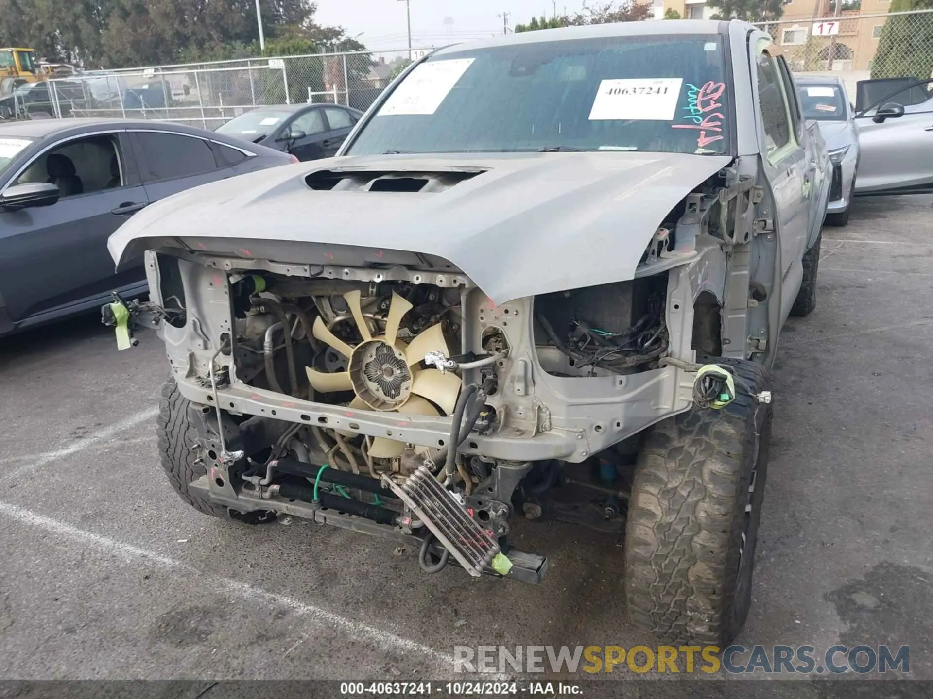 6 Photograph of a damaged car 3TMBZ5DN4LM023820 TOYOTA TACOMA 2020