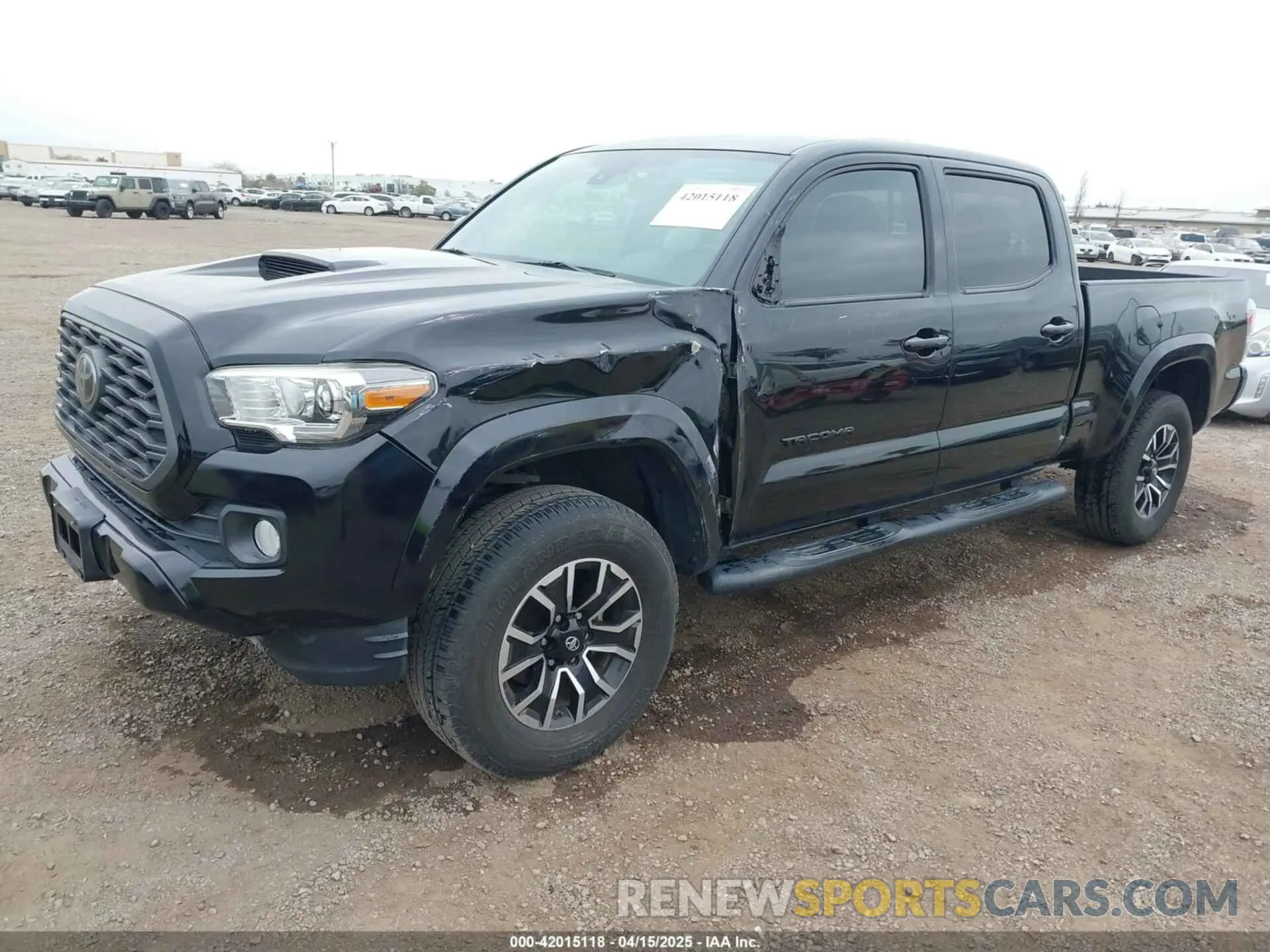 2 Photograph of a damaged car 3TMBZ5DN8LM023920 TOYOTA TACOMA 2020