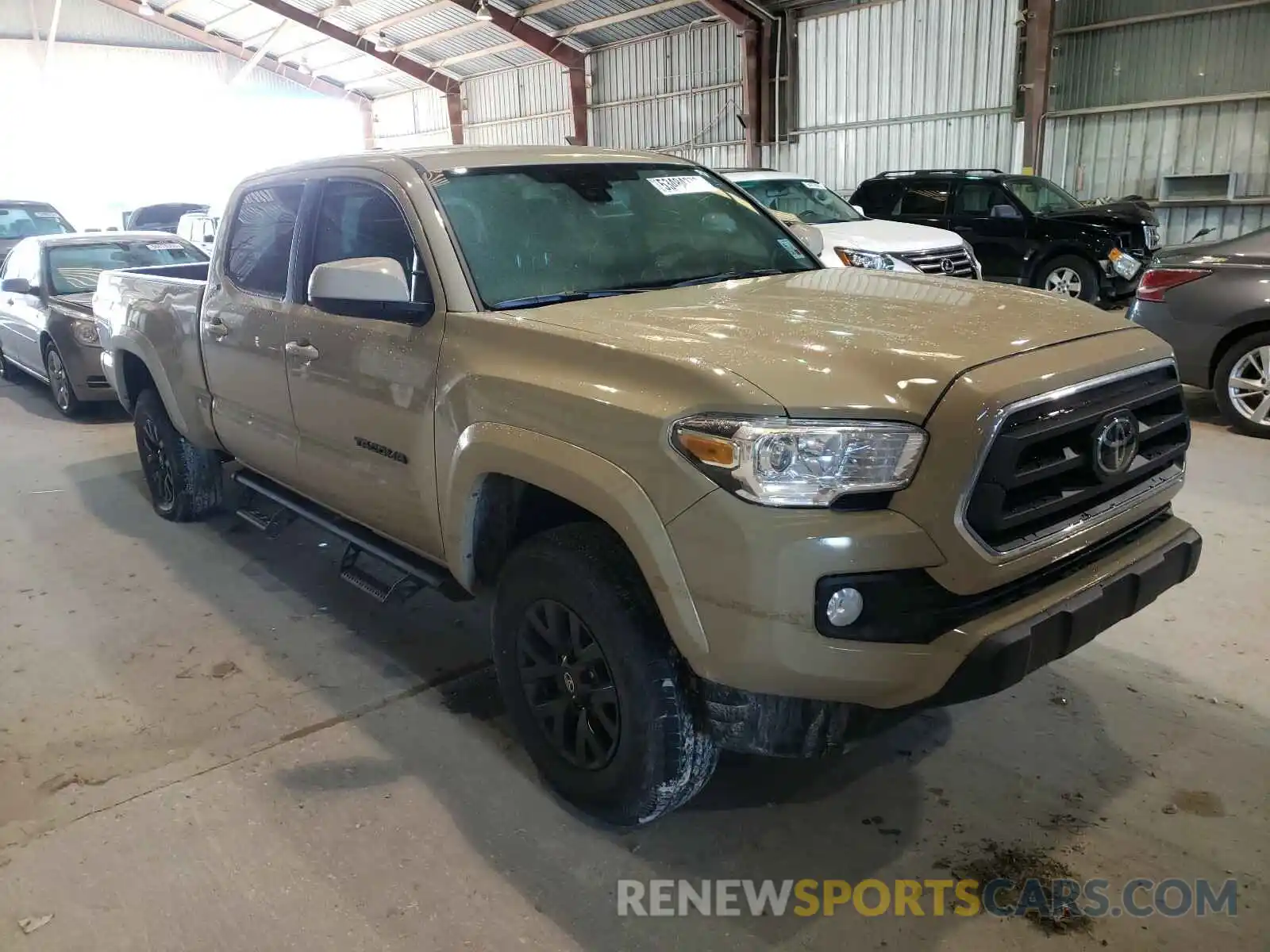 1 Photograph of a damaged car 3TMBZ5DN8LM026803 TOYOTA TACOMA 2020