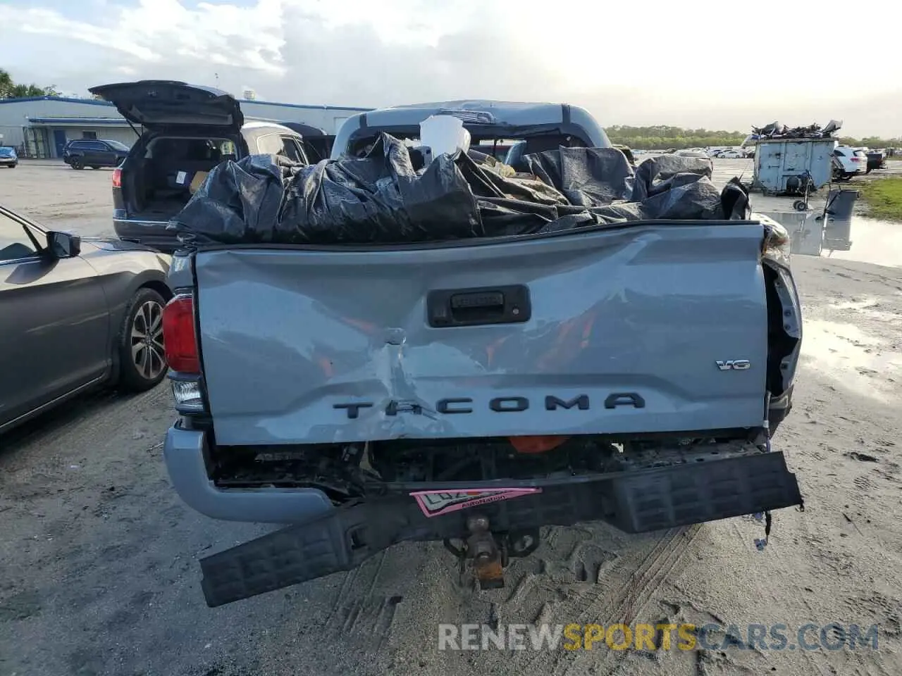 6 Photograph of a damaged car 3TMBZ5DN9LM024803 TOYOTA TACOMA 2020