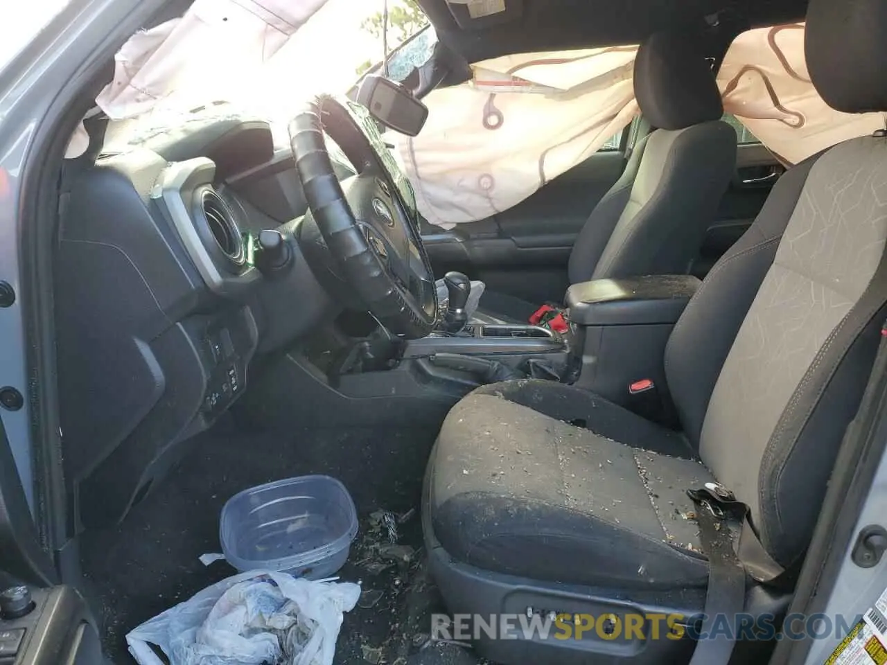 7 Photograph of a damaged car 3TMBZ5DN9LM024803 TOYOTA TACOMA 2020