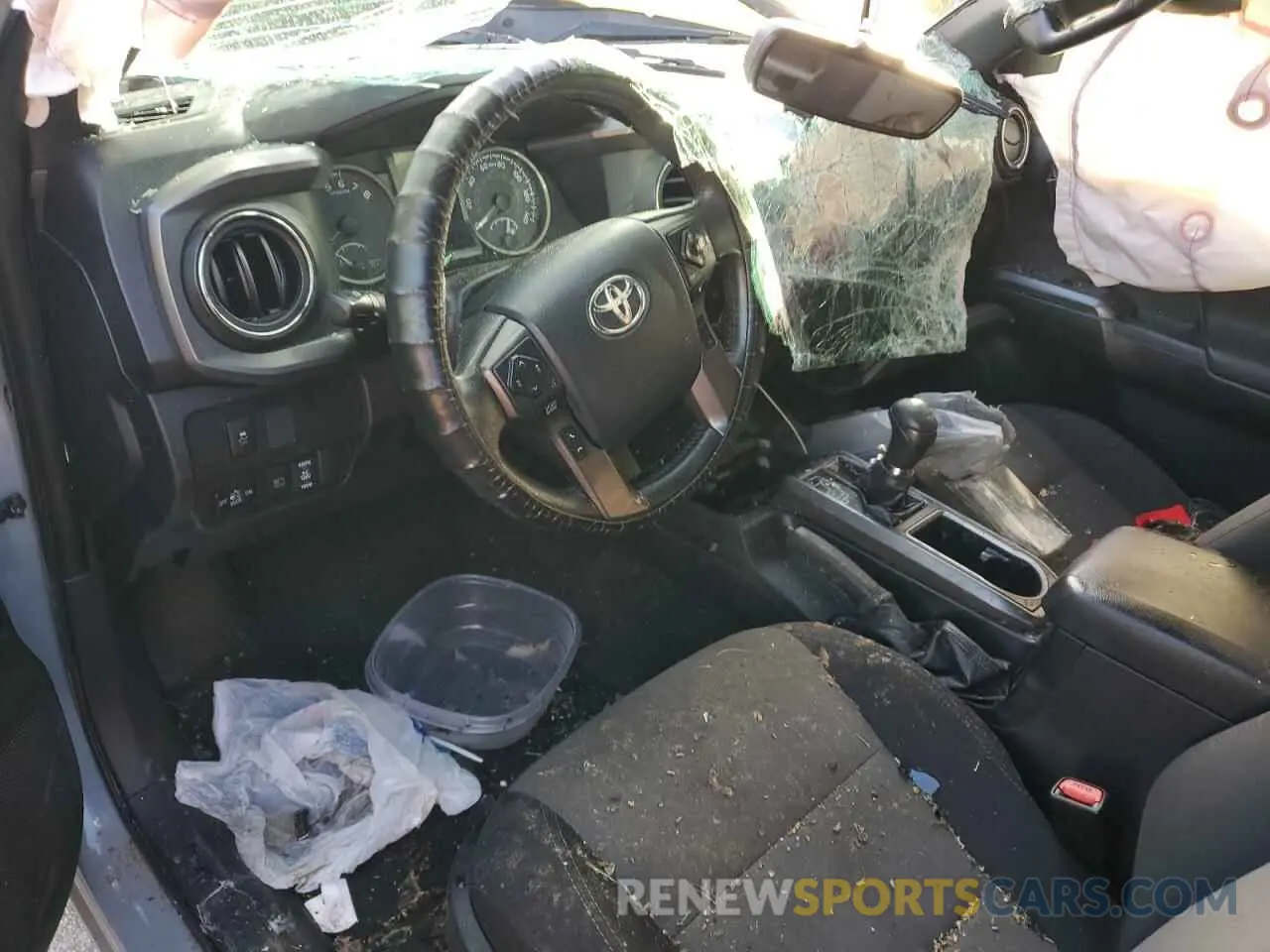 8 Photograph of a damaged car 3TMBZ5DN9LM024803 TOYOTA TACOMA 2020