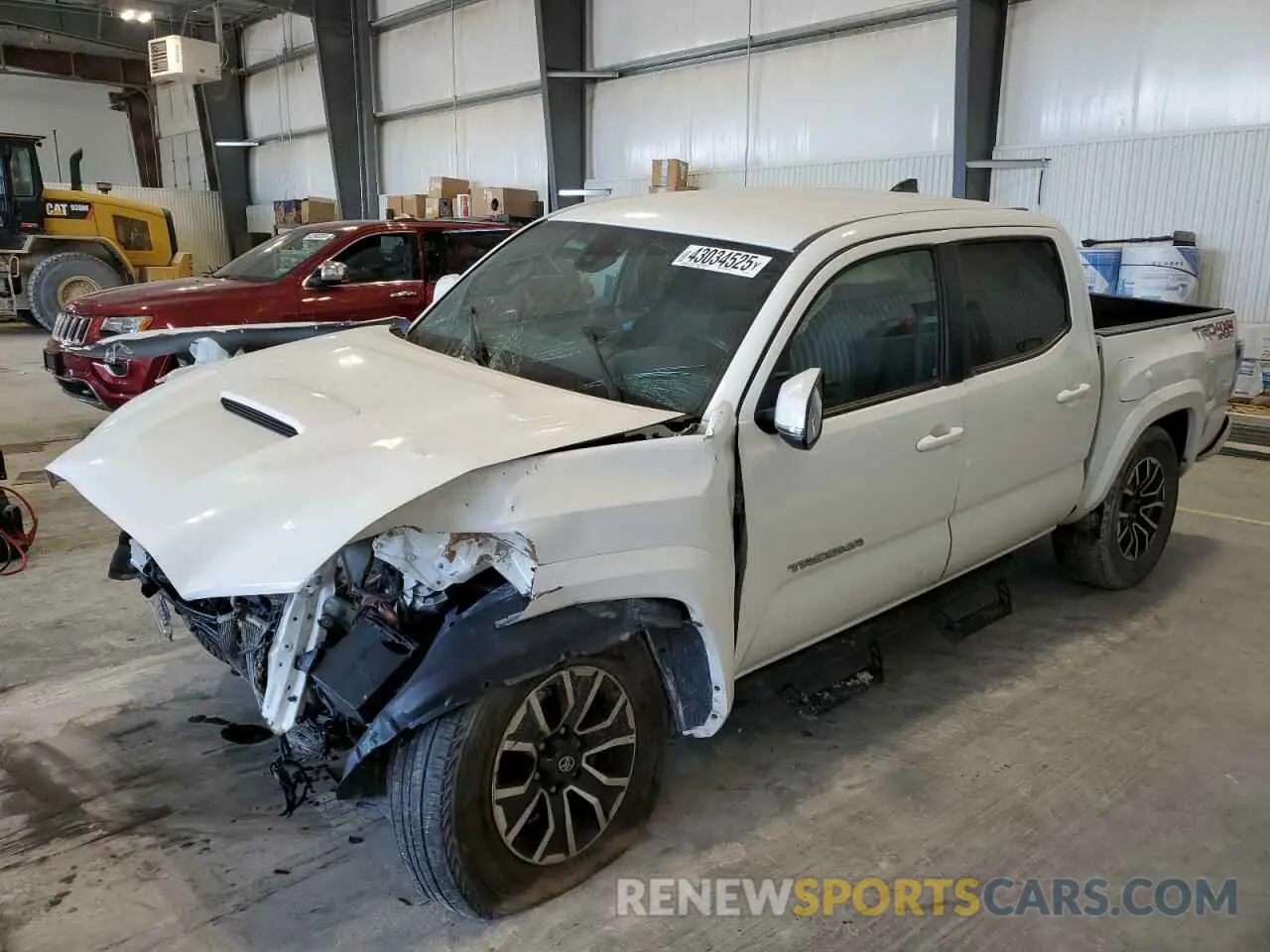 1 Photograph of a damaged car 3TMCZ5AN0LM312170 TOYOTA TACOMA 2020