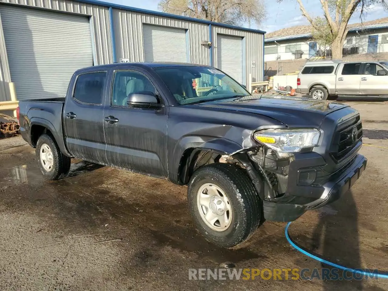 4 Photograph of a damaged car 3TMCZ5AN0LM328336 TOYOTA TACOMA 2020