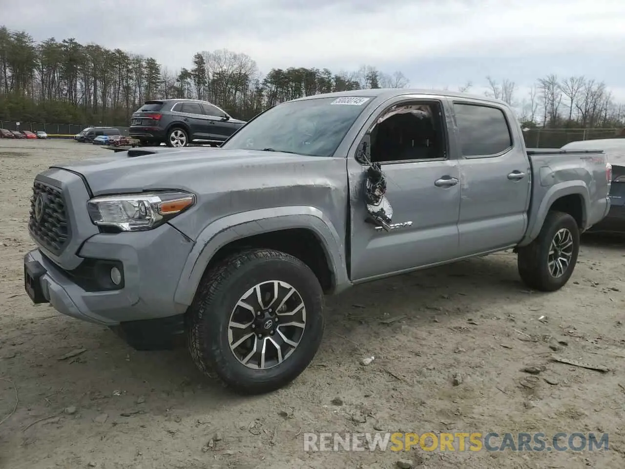 1 Photograph of a damaged car 3TMCZ5AN0LM336663 TOYOTA TACOMA 2020