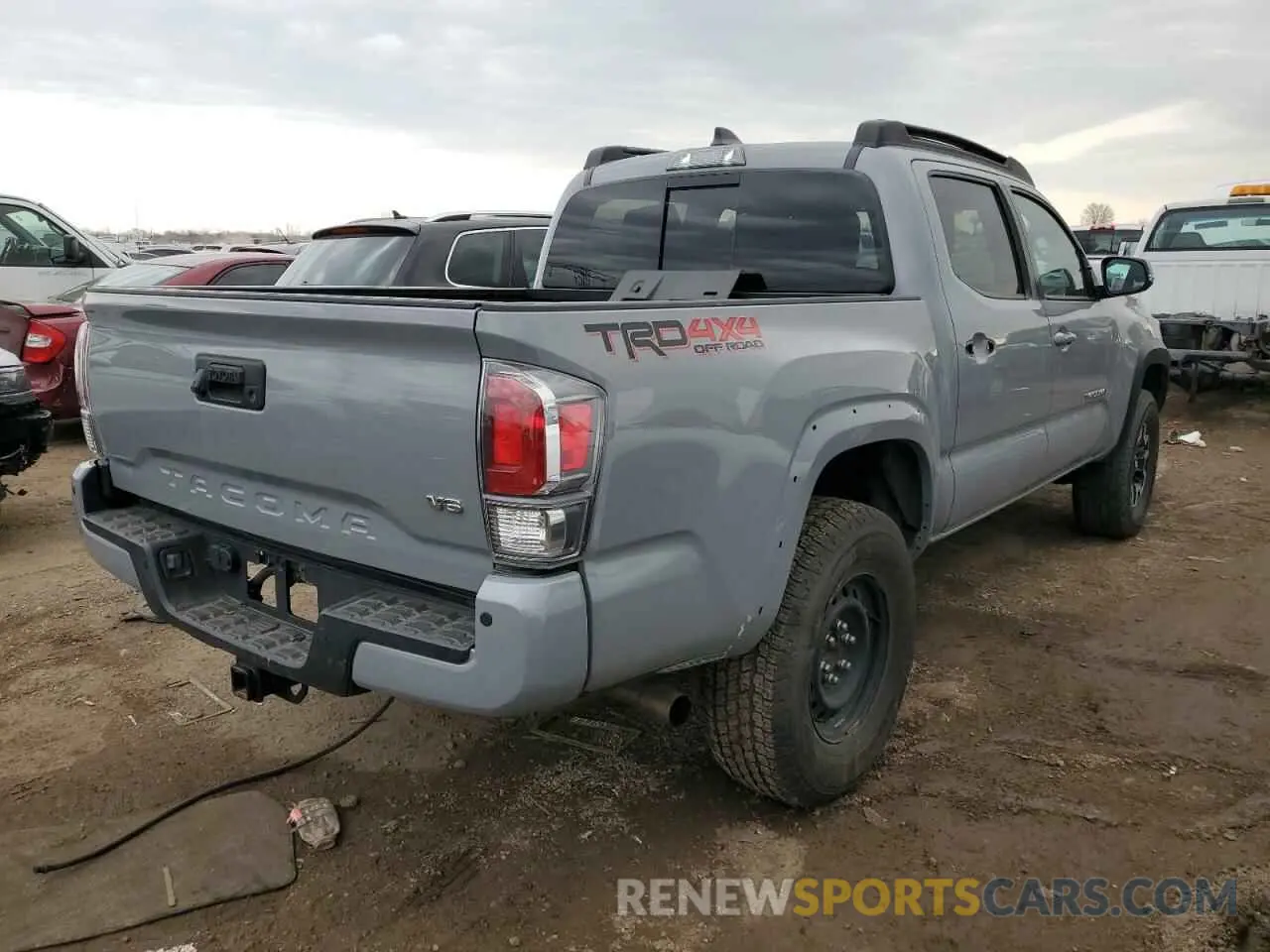3 Photograph of a damaged car 3TMCZ5AN0LM344262 TOYOTA TACOMA 2020