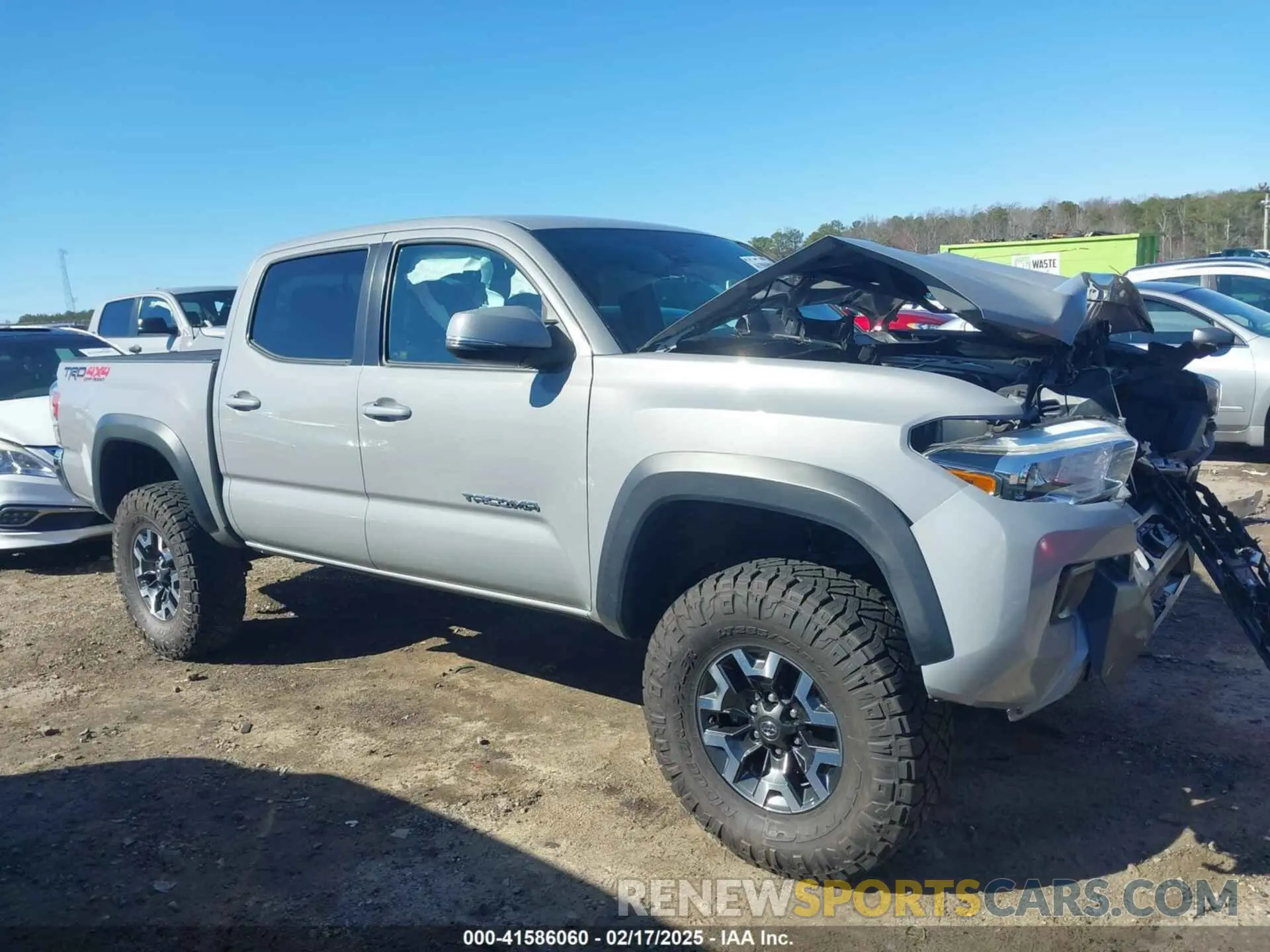 13 Photograph of a damaged car 3TMCZ5AN0LM345184 TOYOTA TACOMA 2020