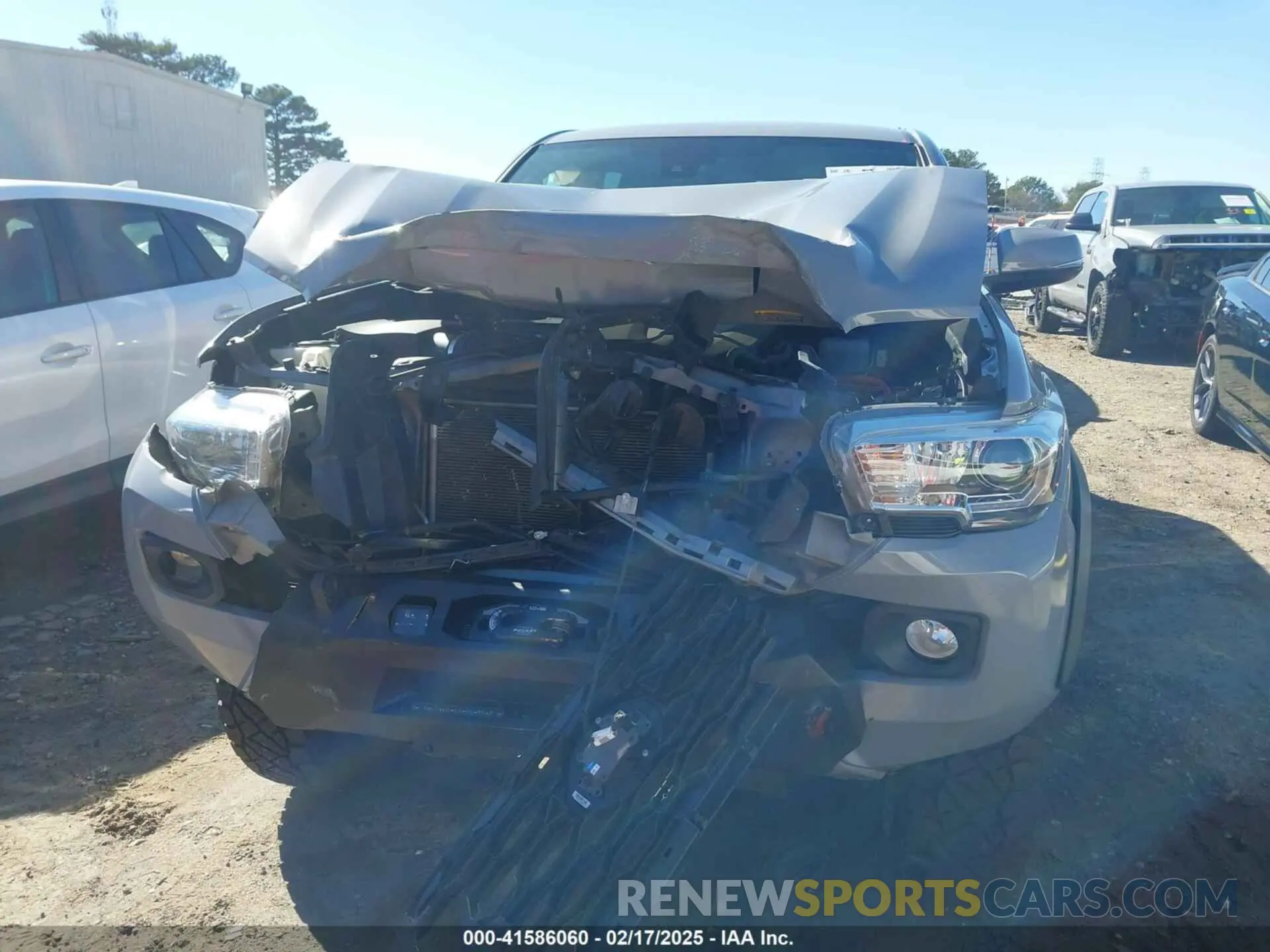 6 Photograph of a damaged car 3TMCZ5AN0LM345184 TOYOTA TACOMA 2020