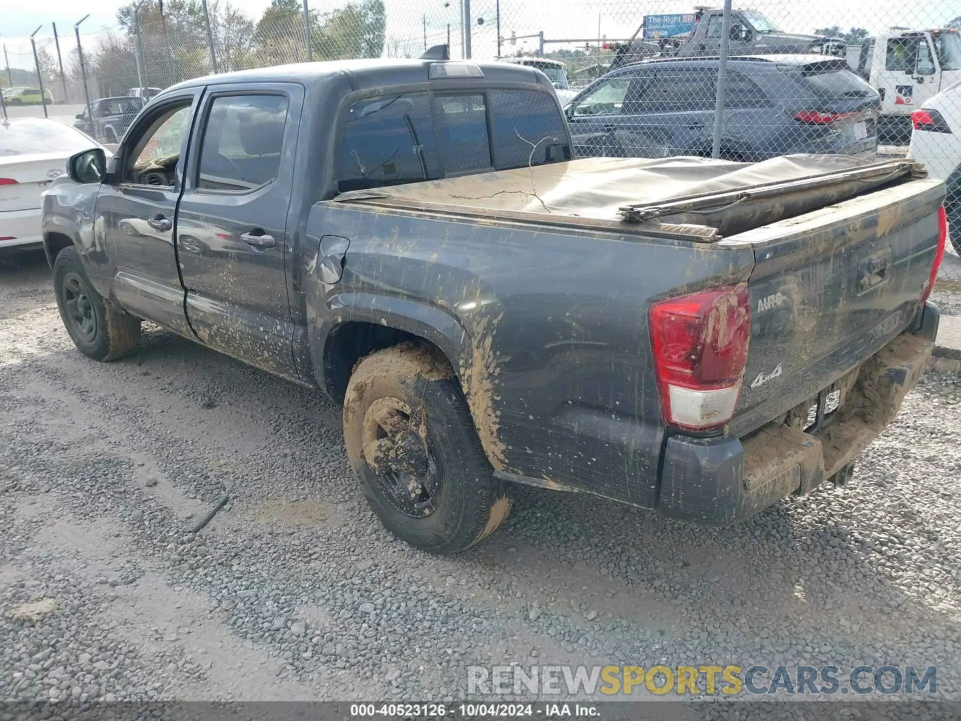 3 Photograph of a damaged car 3TMCZ5AN0LM353818 TOYOTA TACOMA 2020