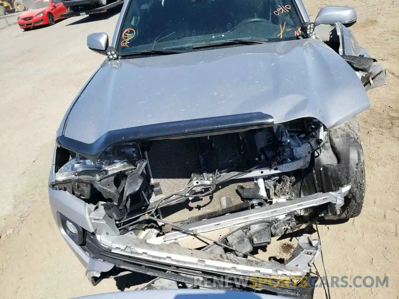 9 Photograph of a damaged car 3TMCZ5AN0LM354905 TOYOTA TACOMA 2020