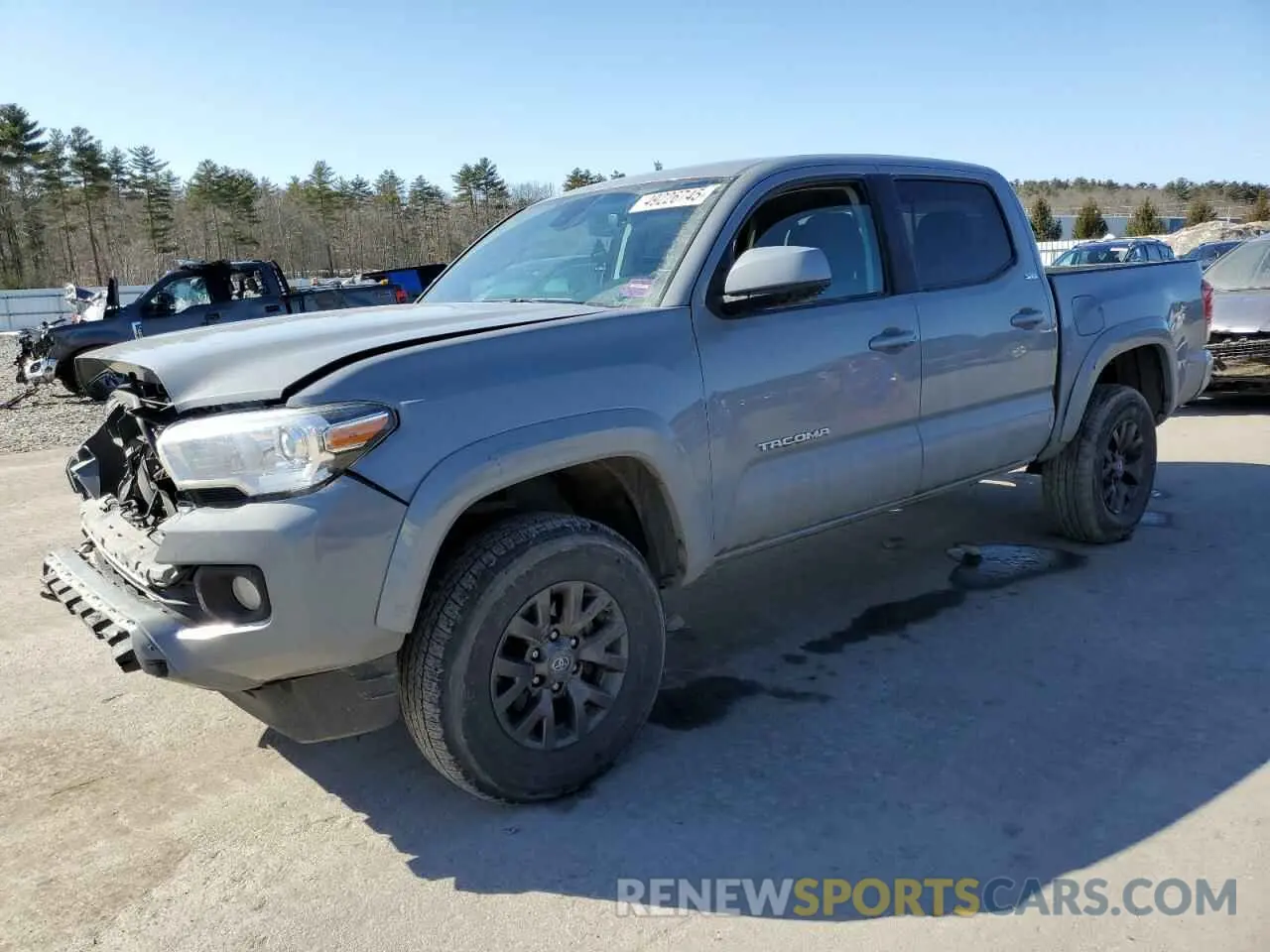 1 Photograph of a damaged car 3TMCZ5AN0LM358419 TOYOTA TACOMA 2020