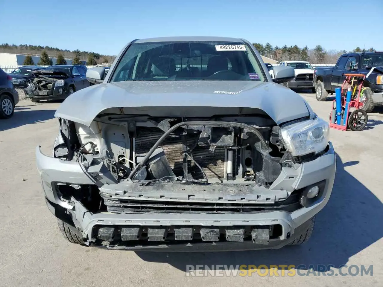 5 Photograph of a damaged car 3TMCZ5AN0LM358419 TOYOTA TACOMA 2020