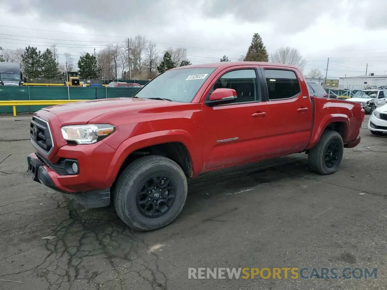 1 Photograph of a damaged car 3TMCZ5AN0LM366861 TOYOTA TACOMA 2020