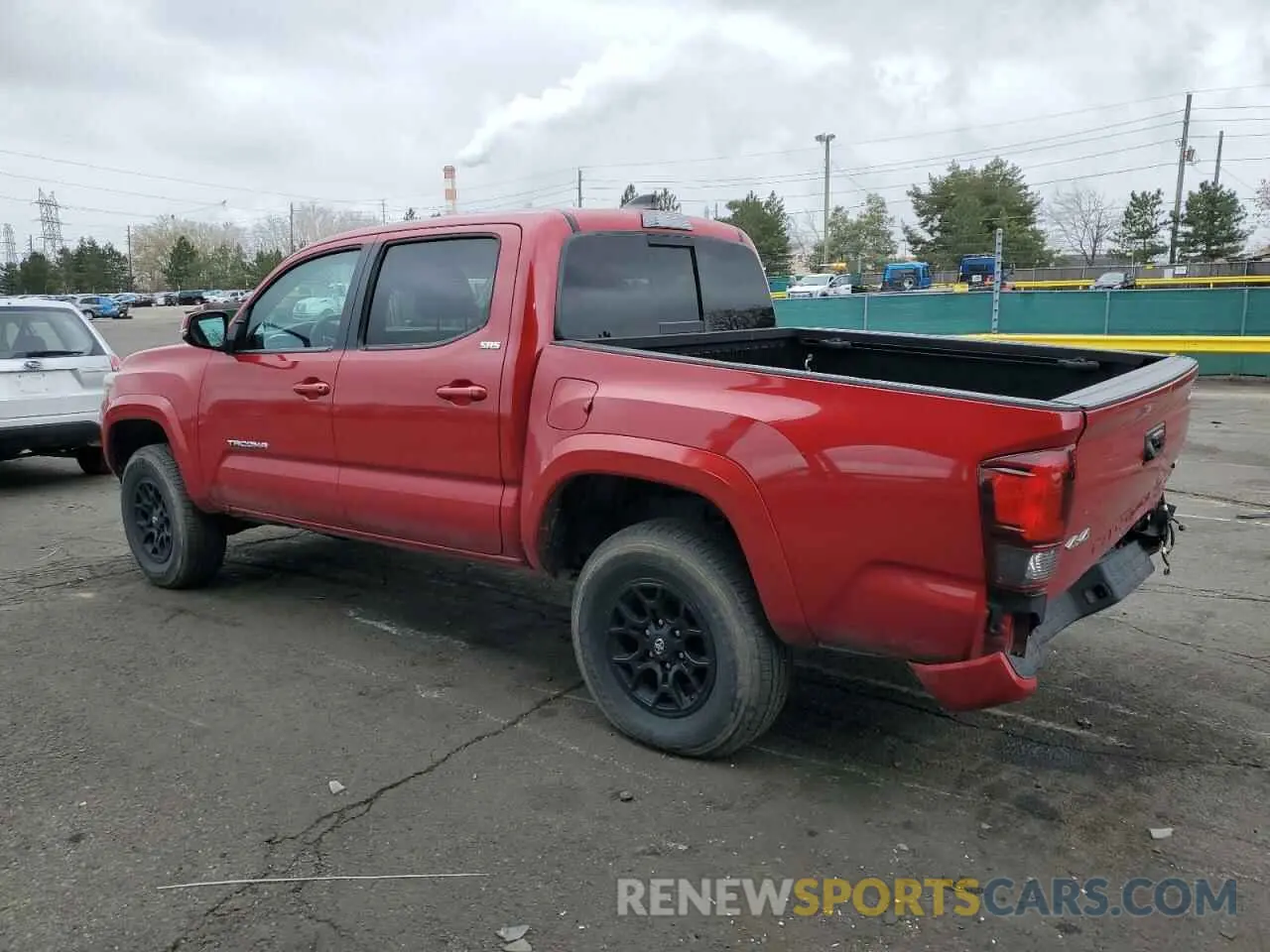 2 Photograph of a damaged car 3TMCZ5AN0LM366861 TOYOTA TACOMA 2020