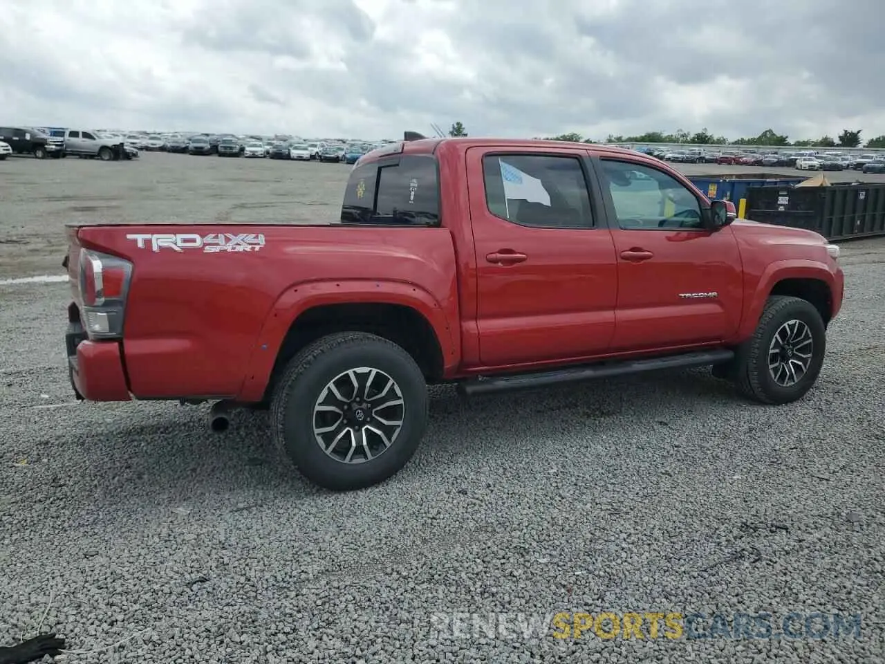 3 Photograph of a damaged car 3TMCZ5AN1LM301291 TOYOTA TACOMA 2020