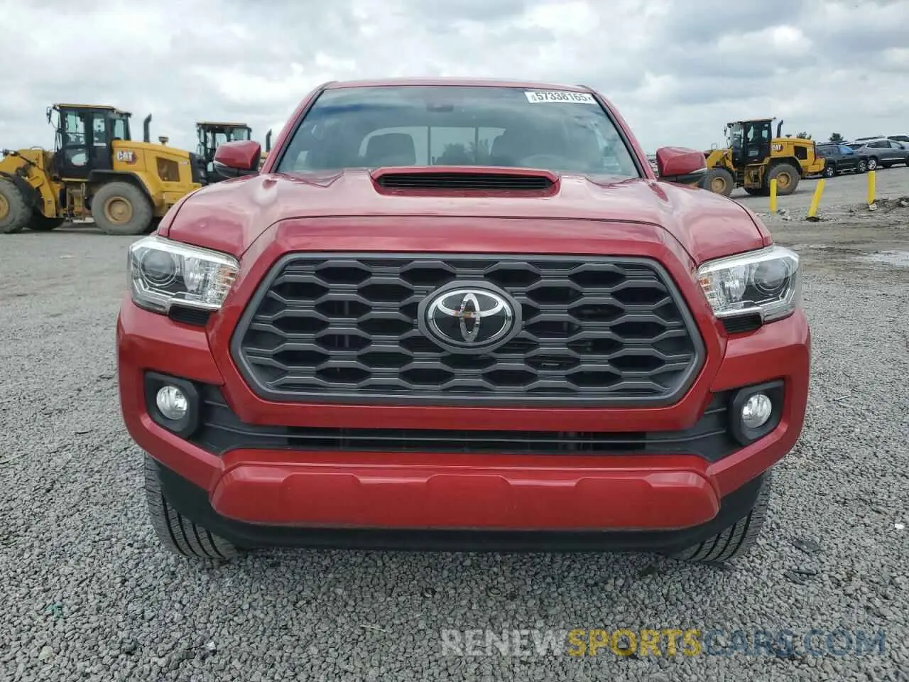 5 Photograph of a damaged car 3TMCZ5AN1LM301291 TOYOTA TACOMA 2020