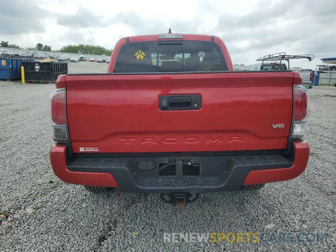6 Photograph of a damaged car 3TMCZ5AN1LM301291 TOYOTA TACOMA 2020