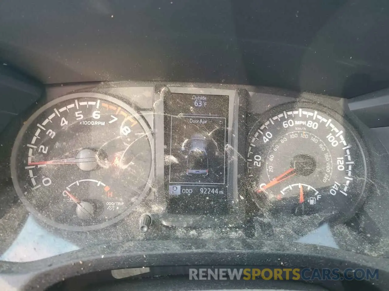 9 Photograph of a damaged car 3TMCZ5AN1LM304823 TOYOTA TACOMA 2020