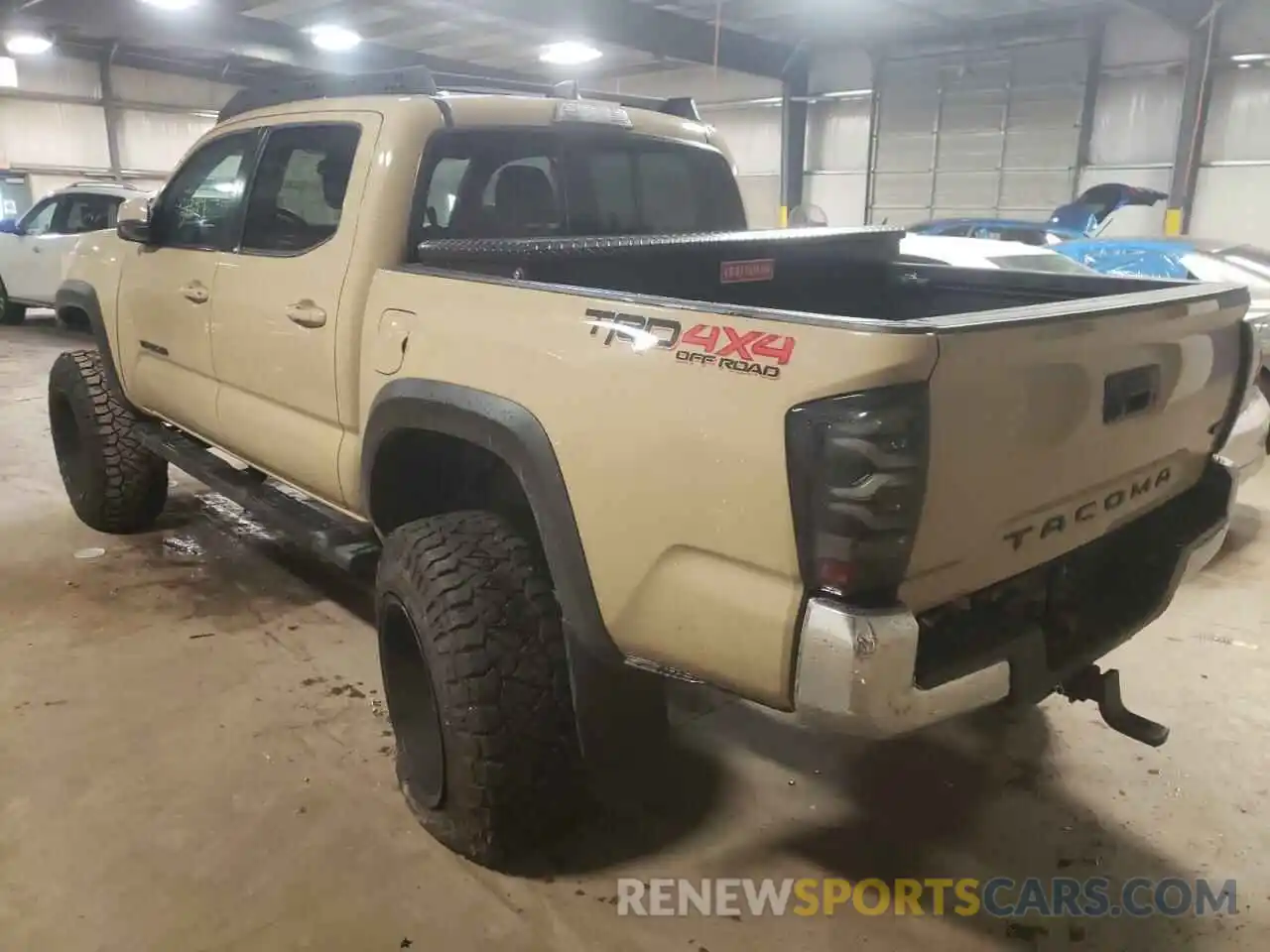 3 Photograph of a damaged car 3TMCZ5AN1LM304854 TOYOTA TACOMA 2020