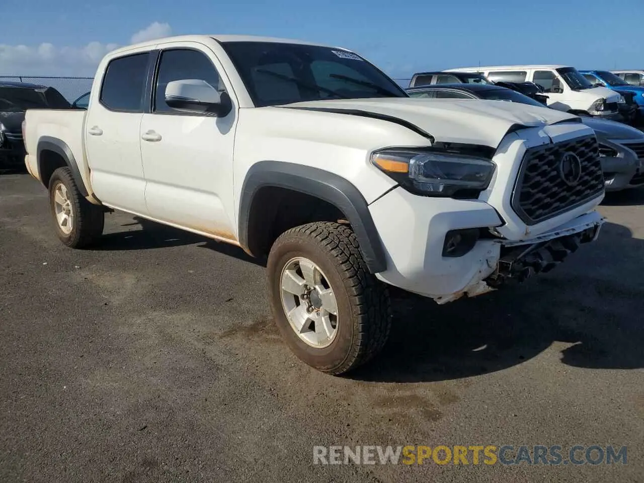 4 Photograph of a damaged car 3TMCZ5AN1LM320696 TOYOTA TACOMA 2020