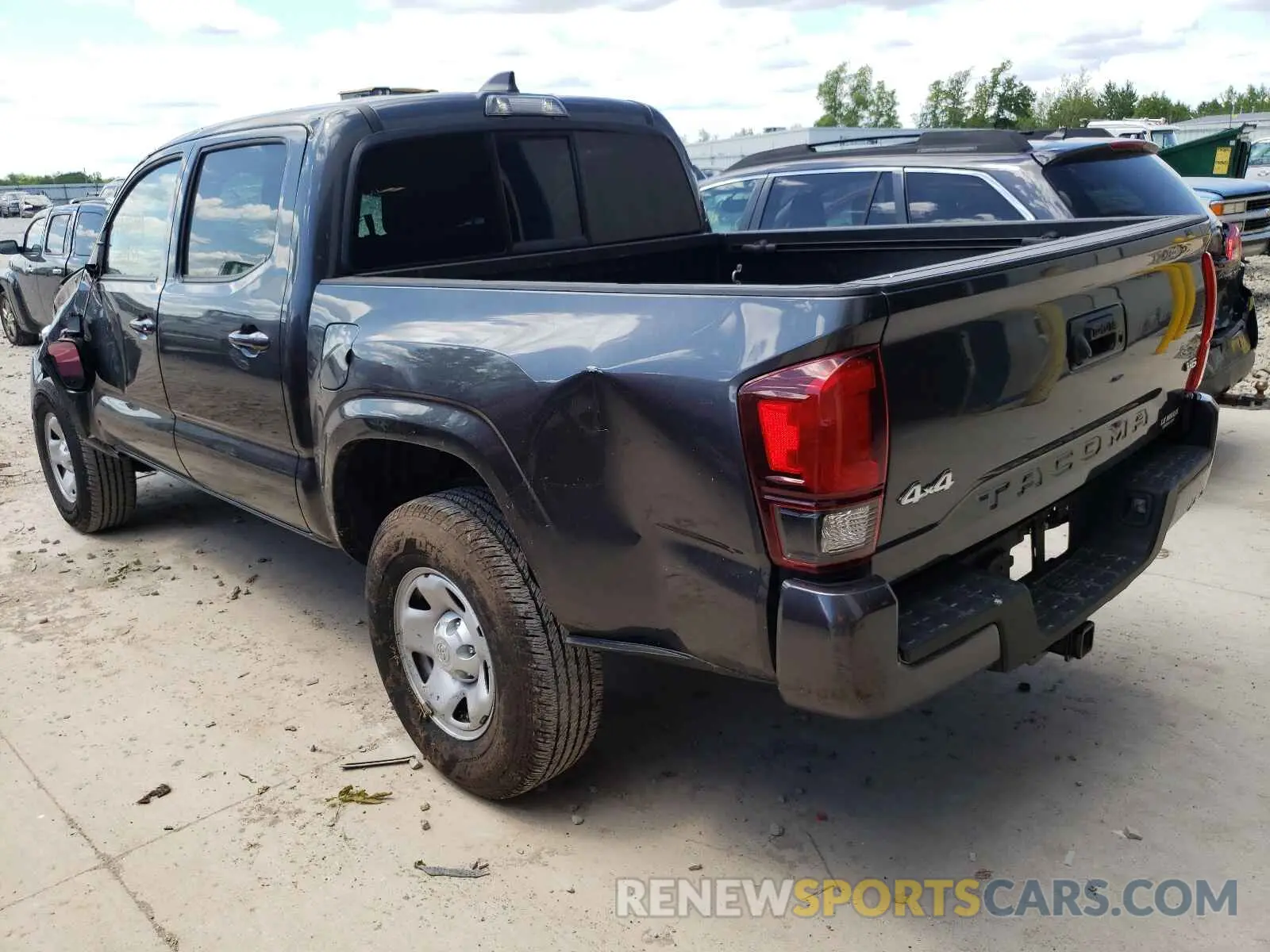 3 Photograph of a damaged car 3TMCZ5AN1LM343296 TOYOTA TACOMA 2020
