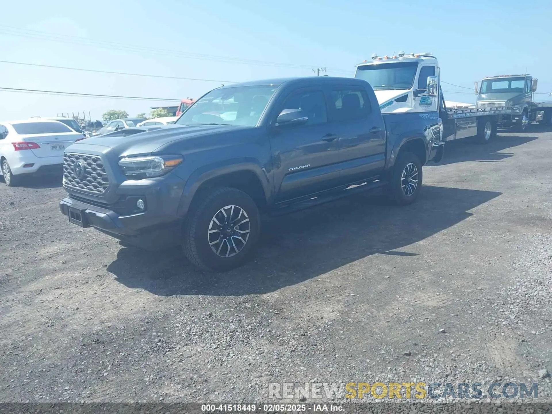 2 Photograph of a damaged car 3TMCZ5AN1LM360843 TOYOTA TACOMA 2020