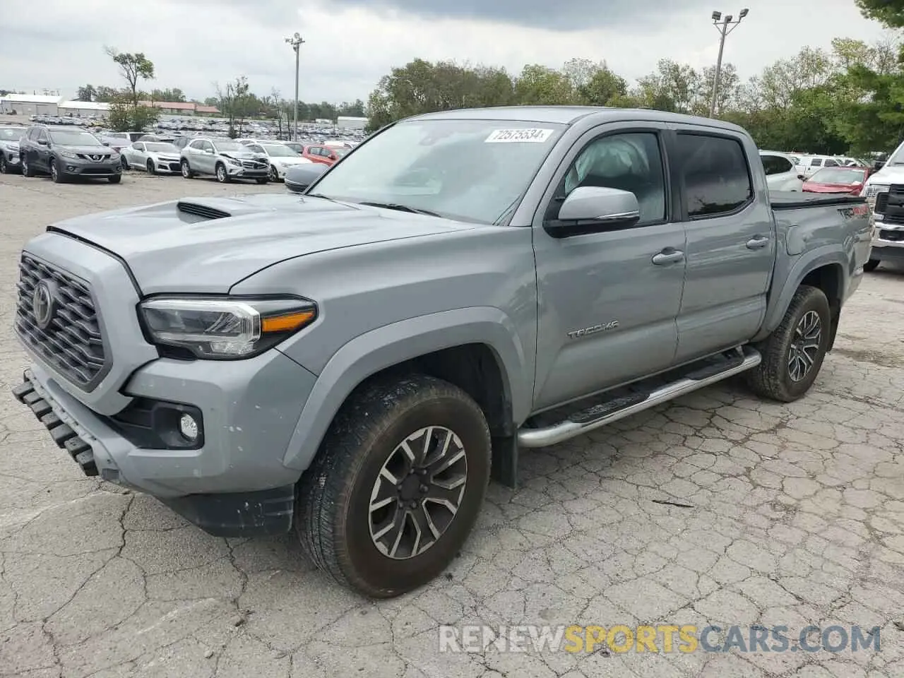 1 Photograph of a damaged car 3TMCZ5AN2LM290835 TOYOTA TACOMA 2020