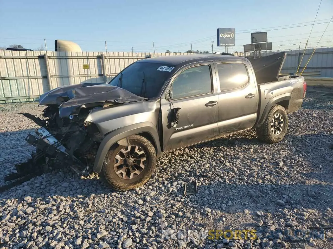 1 Photograph of a damaged car 3TMCZ5AN2LM309531 TOYOTA TACOMA 2020