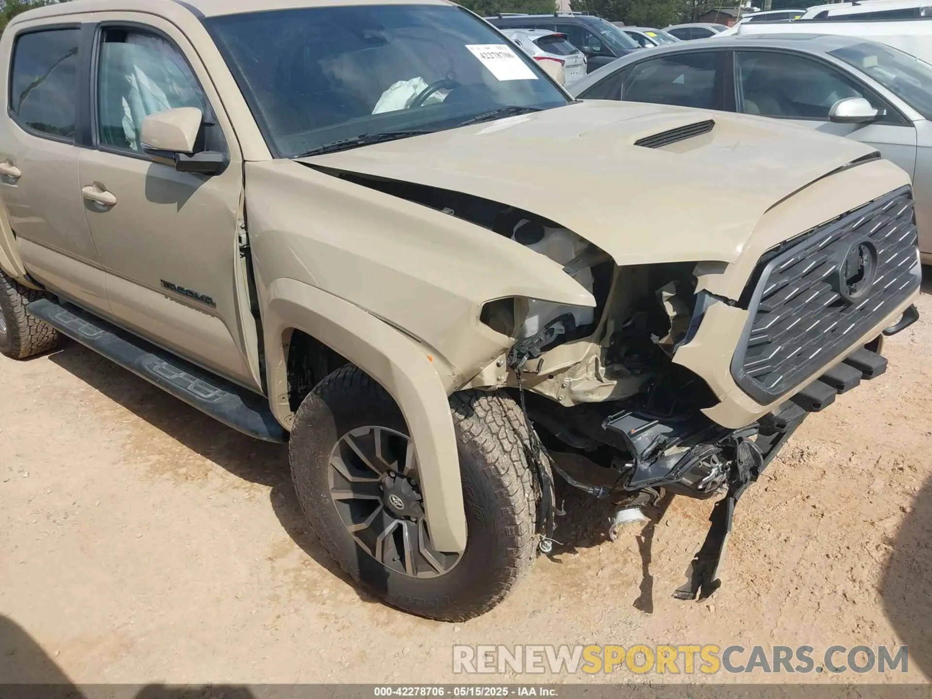 6 Photograph of a damaged car 3TMCZ5AN2LM329438 TOYOTA TACOMA 2020