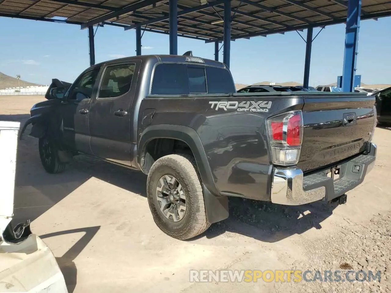 2 Photograph of a damaged car 3TMCZ5AN2LM341993 TOYOTA TACOMA 2020