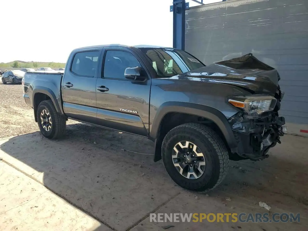 4 Photograph of a damaged car 3TMCZ5AN2LM341993 TOYOTA TACOMA 2020