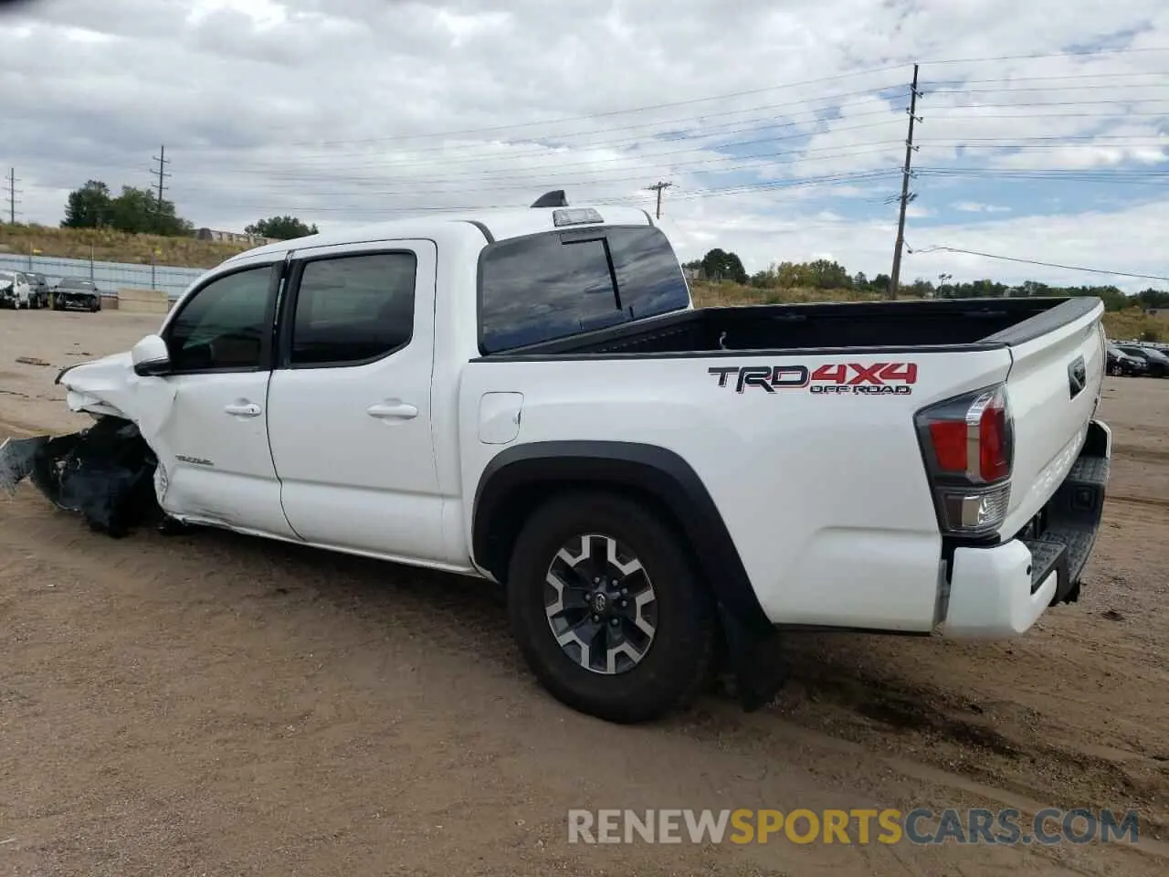 2 Photograph of a damaged car 3TMCZ5AN2LM348507 TOYOTA TACOMA 2020