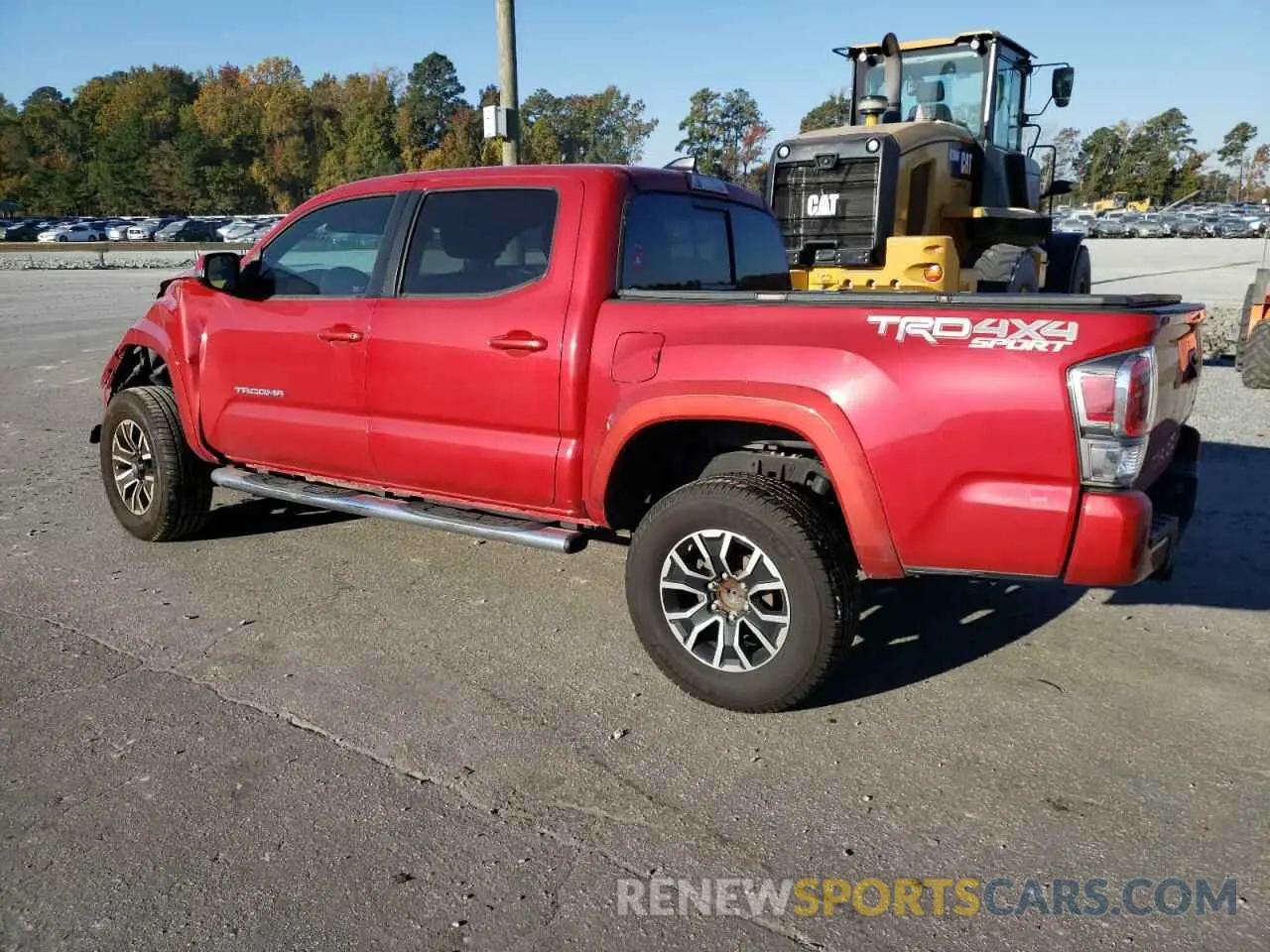 2 Photograph of a damaged car 3TMCZ5AN2LM352962 TOYOTA TACOMA 2020